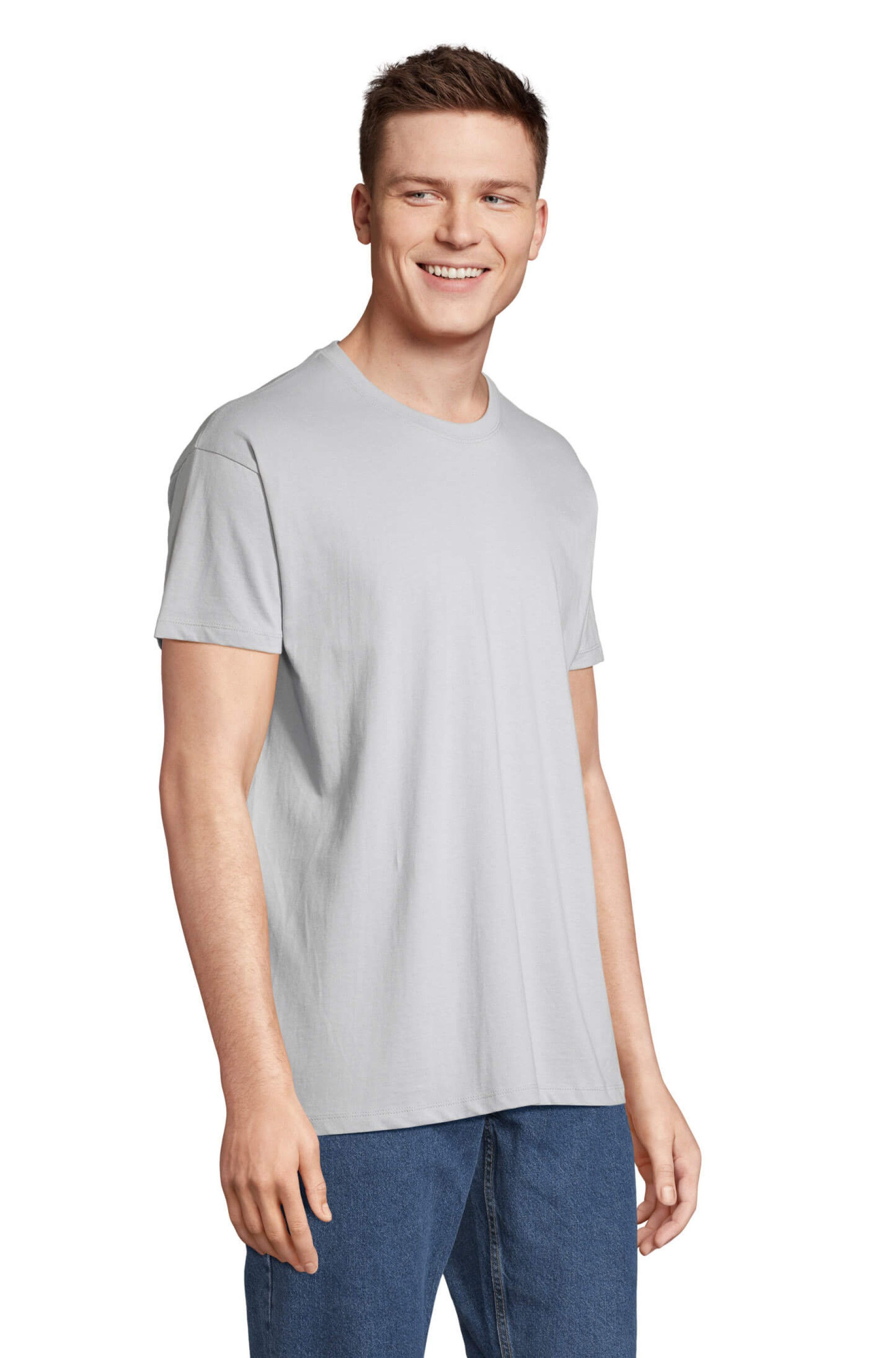 T-Shirt de Gola Redonda Homem - IMPERIAL