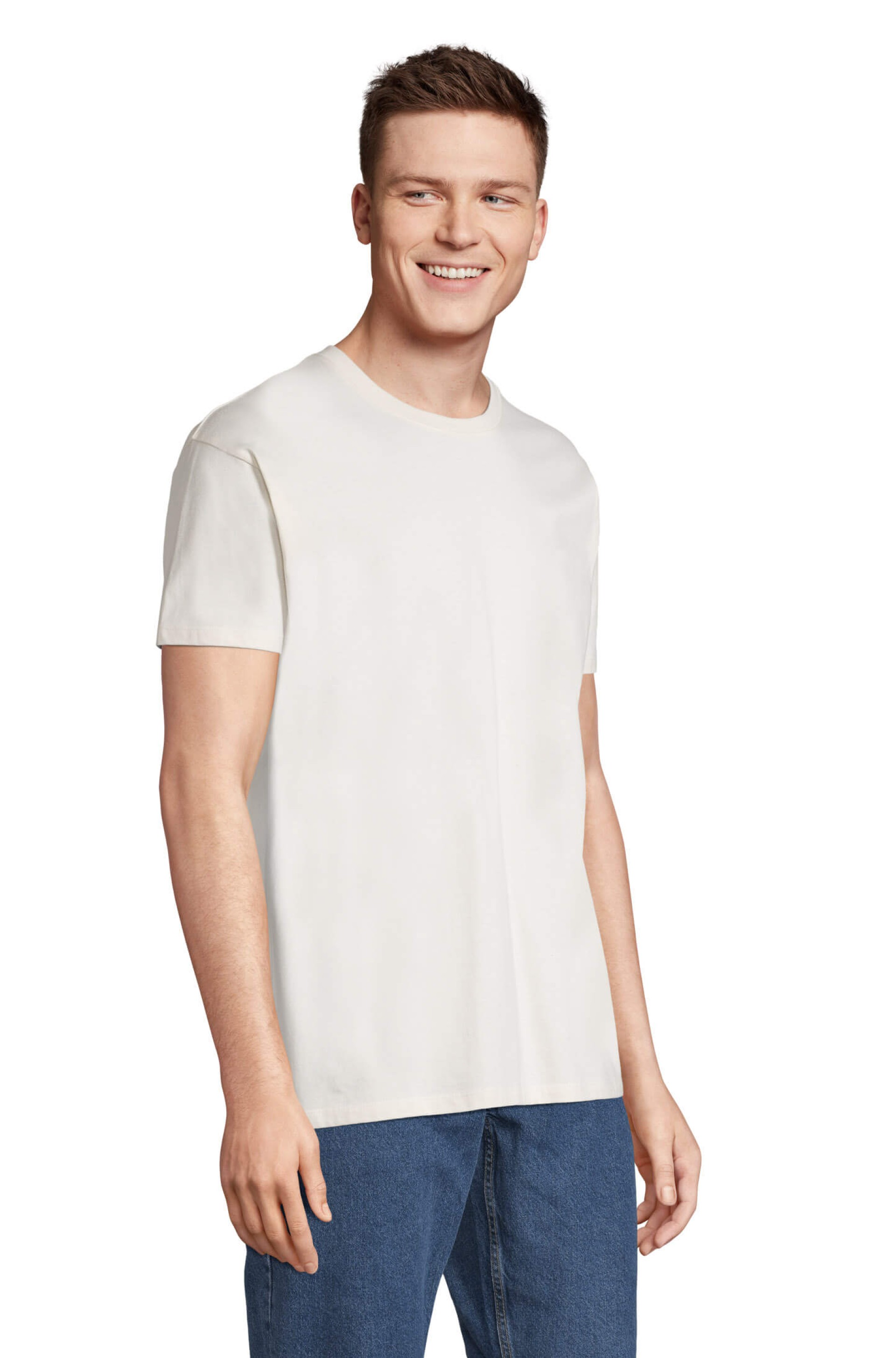 T-Shirt de Gola Redonda Homem - IMPERIAL
