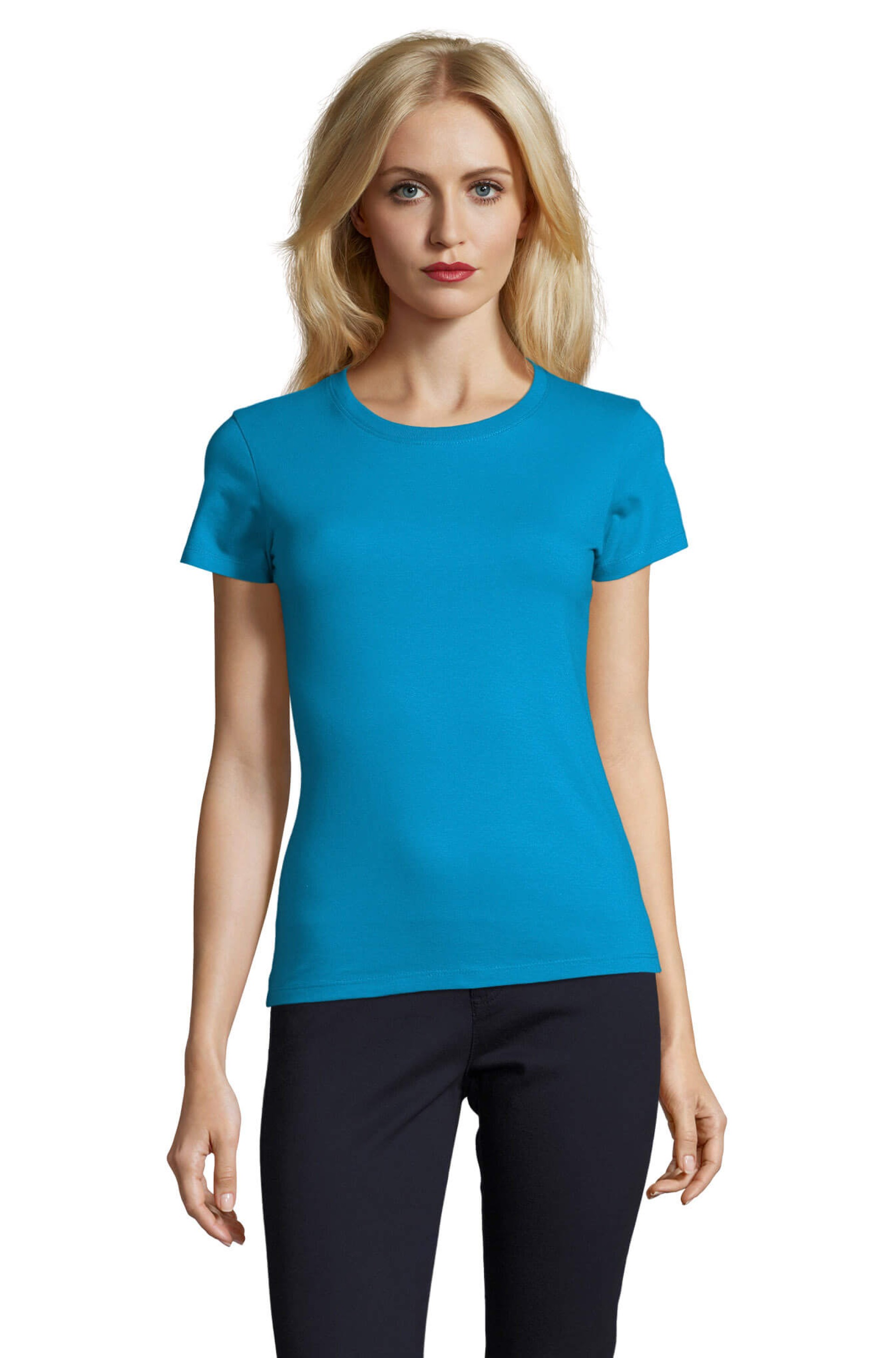 T-Shirt de Gola Redonta para Senhora - IMPERIAL
