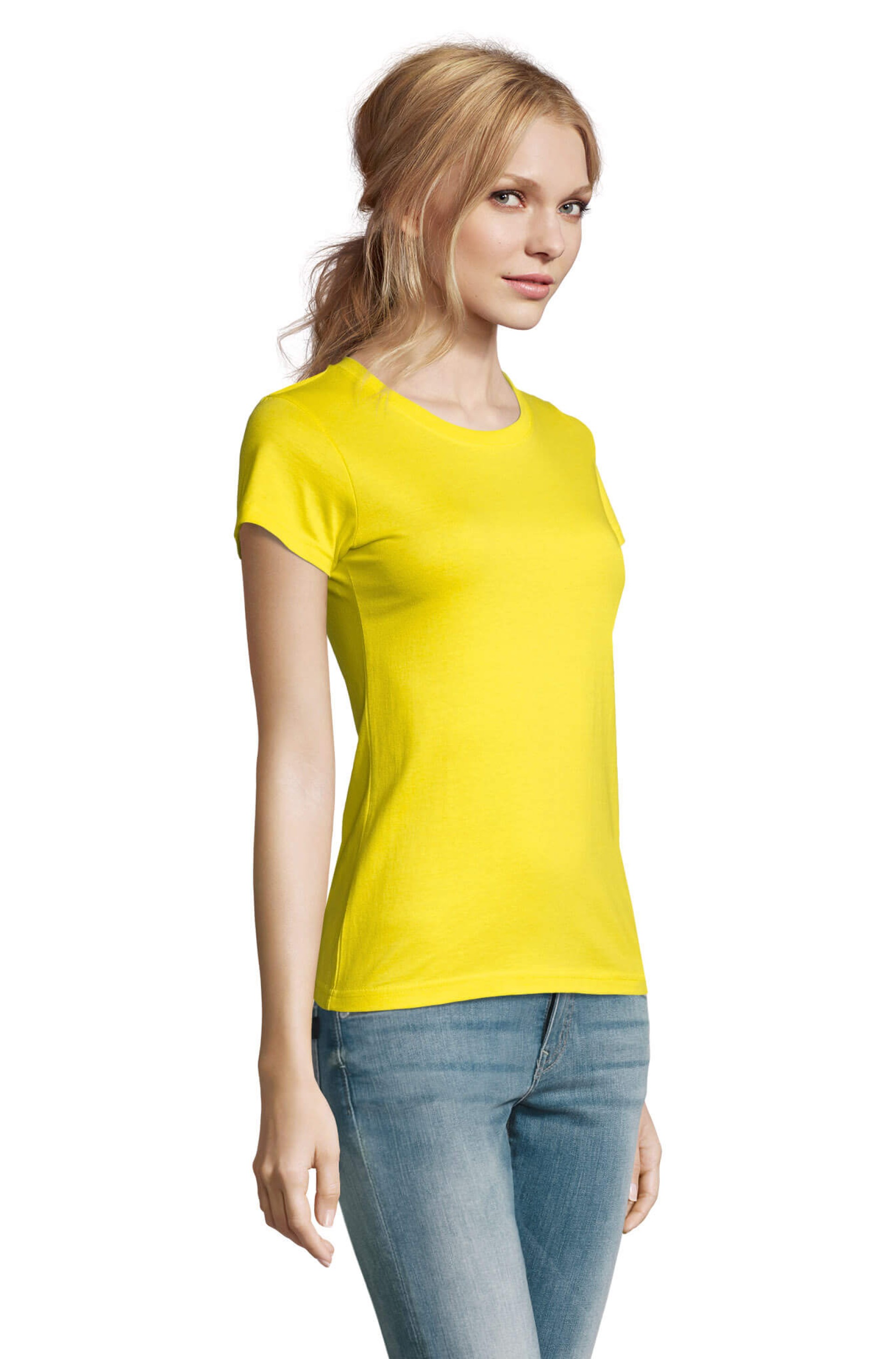 T-Shirt de Gola Redonta para Senhora - IMPERIAL