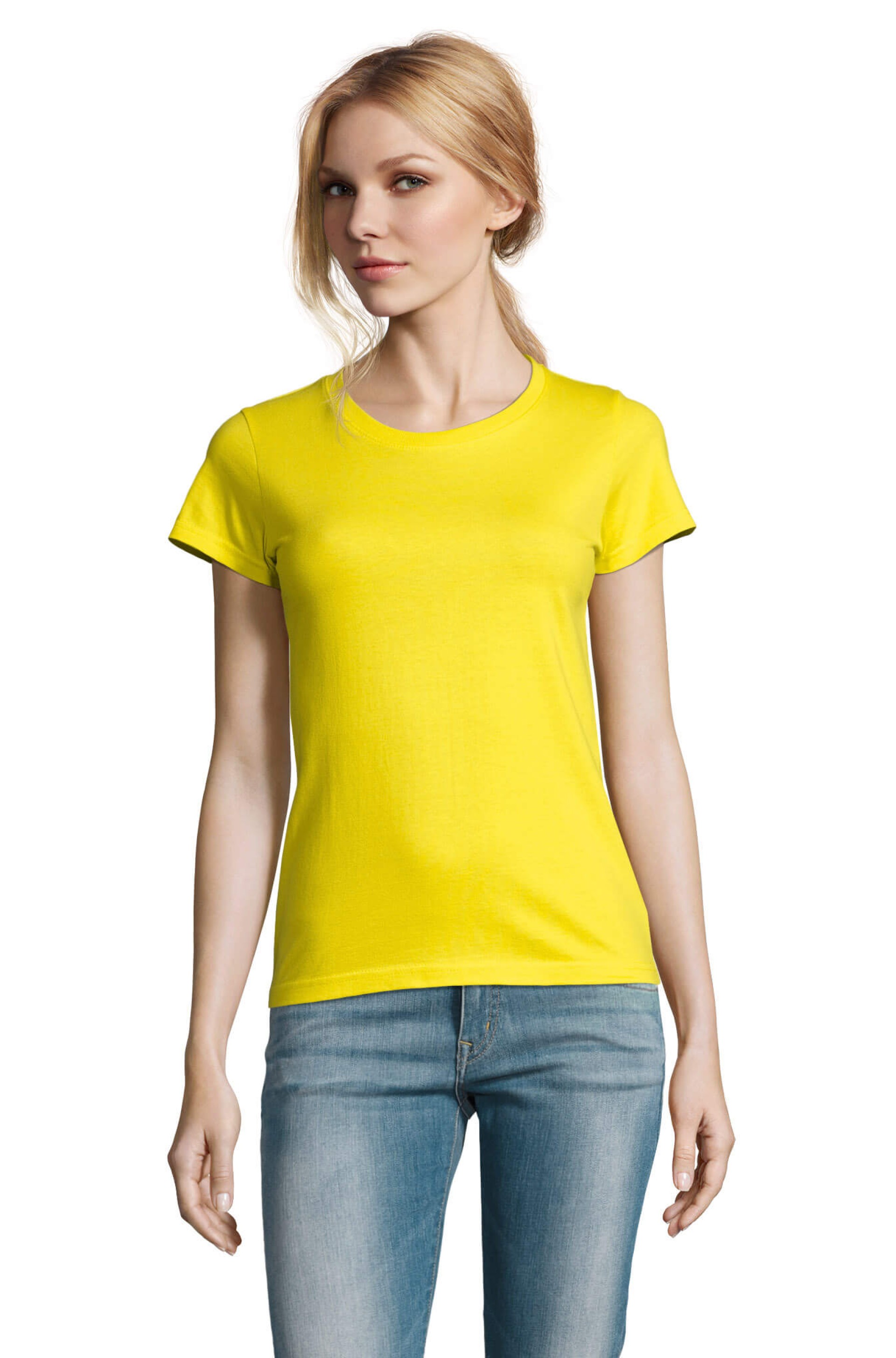T-Shirt de Gola Redonta para Senhora - IMPERIAL