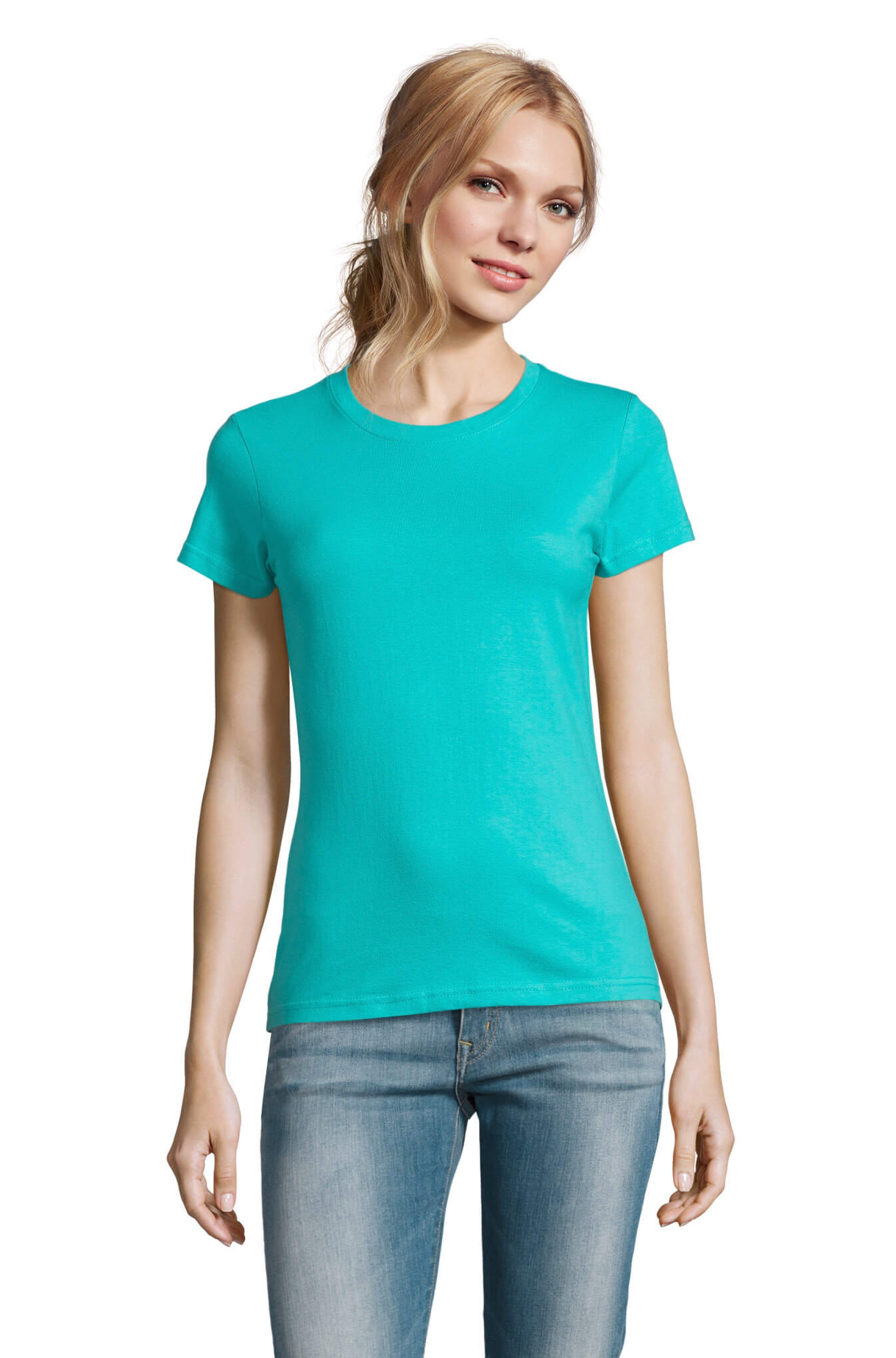 T-Shirt de Gola Redonta para Senhora - IMPERIAL