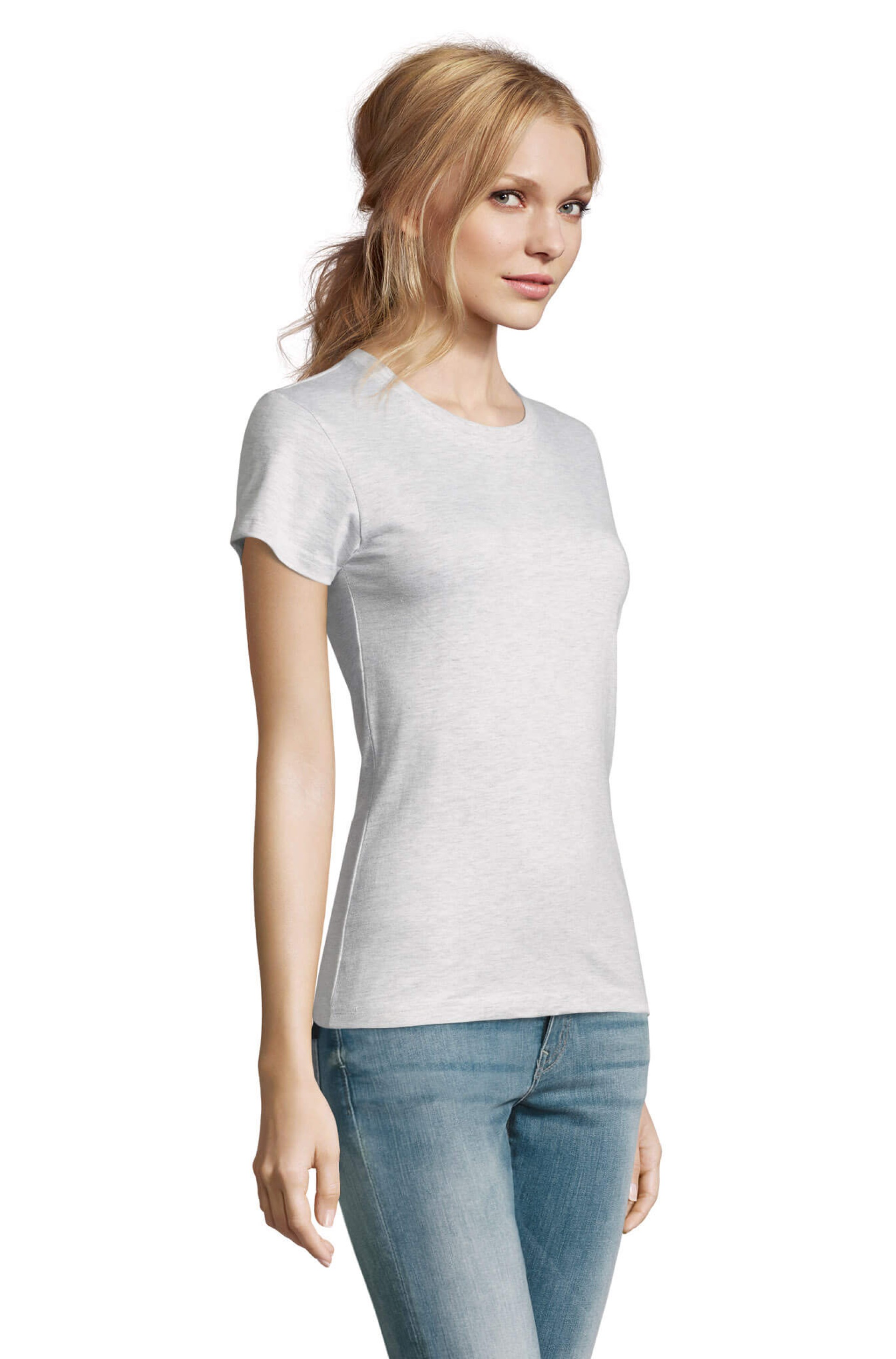 T-Shirt de Gola Redonta para Senhora - IMPERIAL