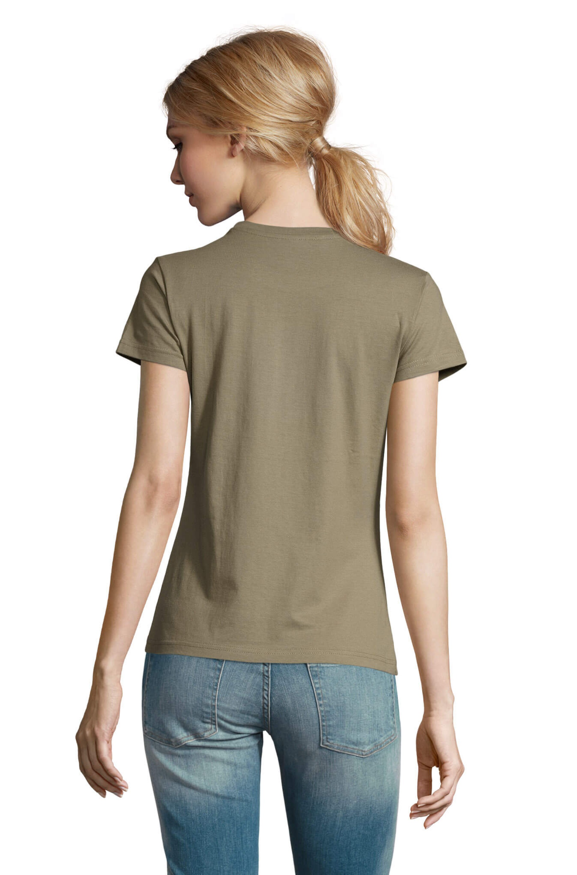 T-Shirt de Gola Redonta para Senhora - IMPERIAL