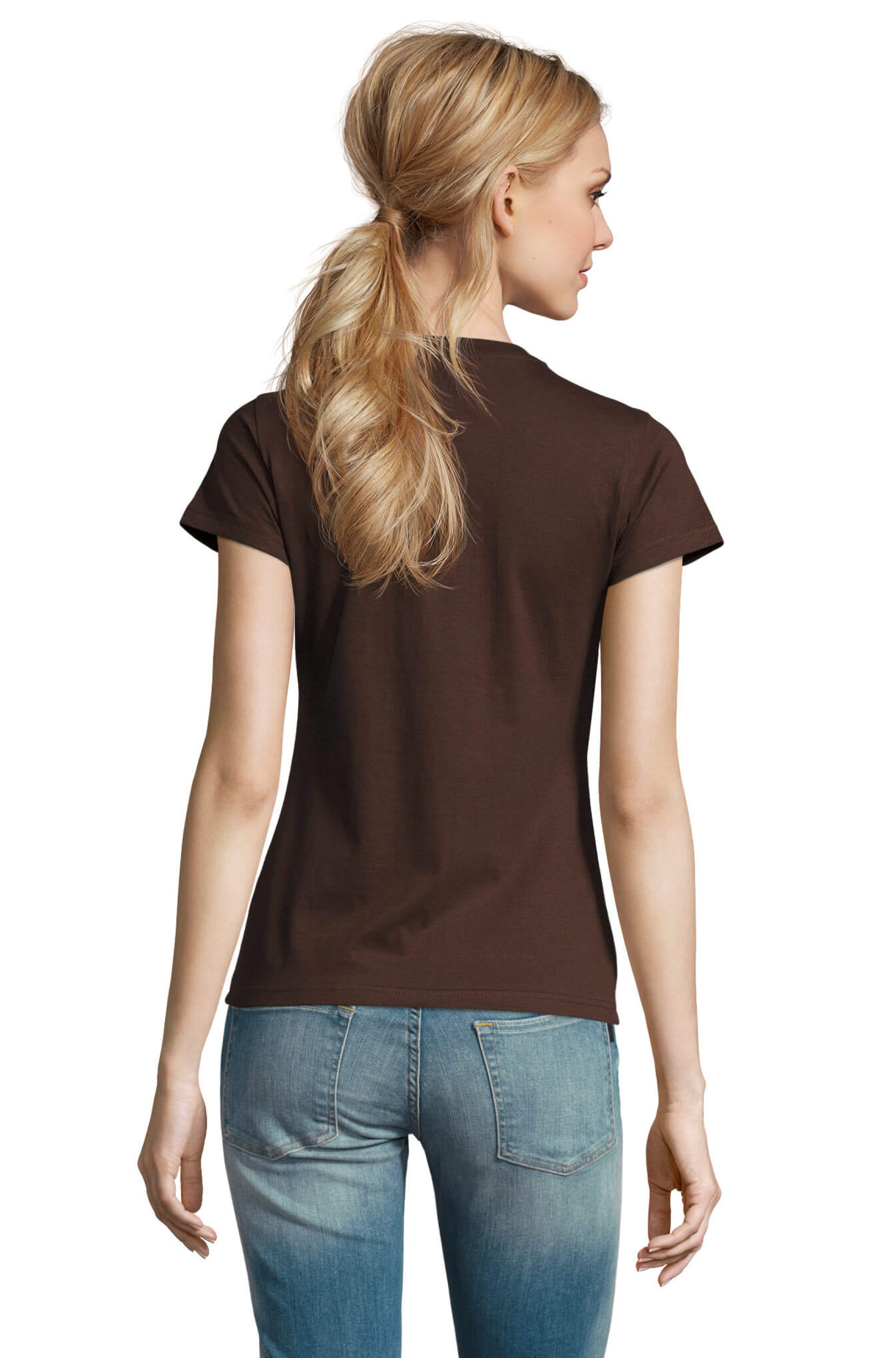 T-Shirt de Gola Redonta para Senhora - IMPERIAL