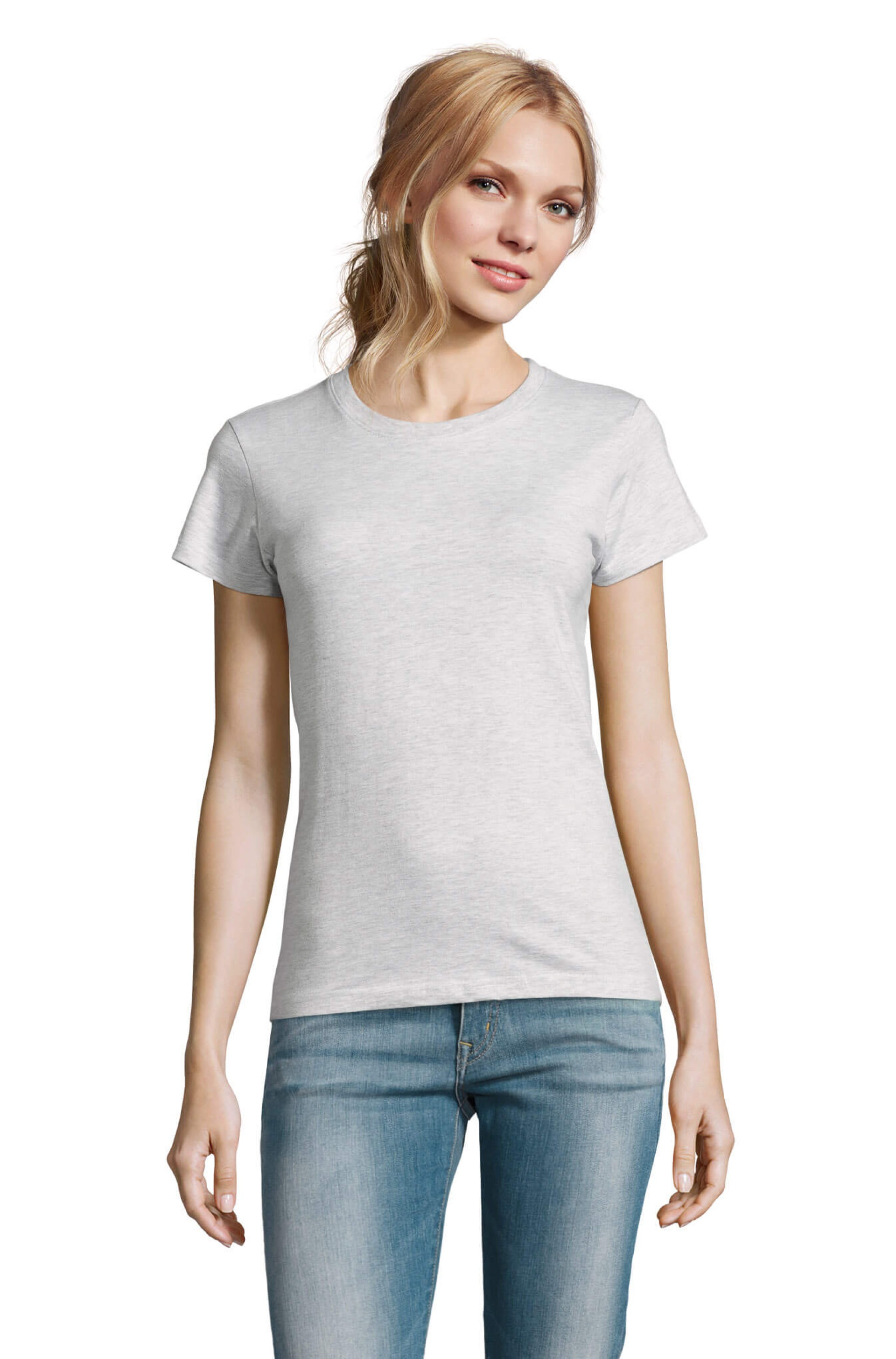 T-Shirt de Gola Redonta para Senhora - IMPERIAL