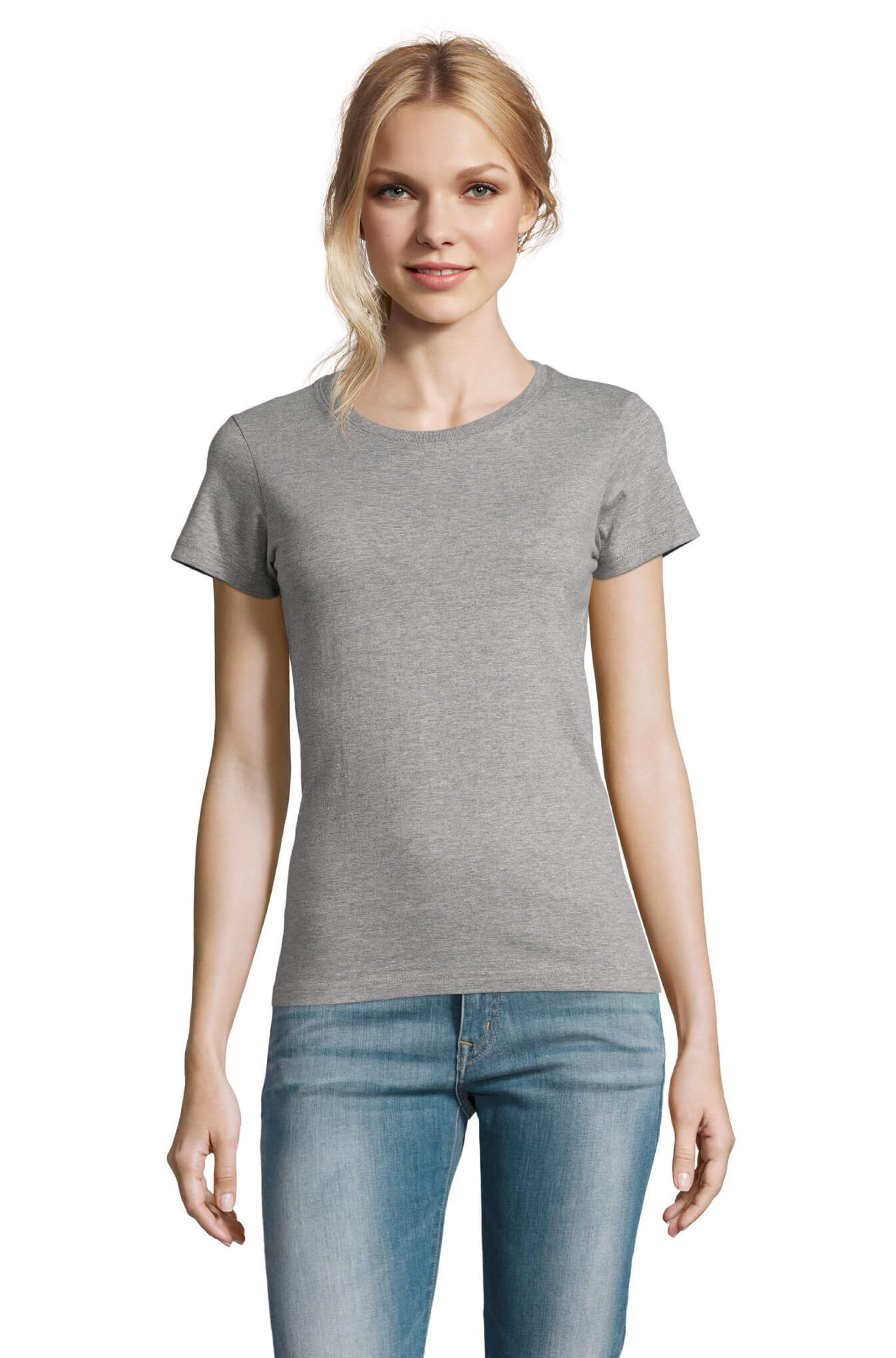T-Shirt de Gola Redonta para Senhora - IMPERIAL