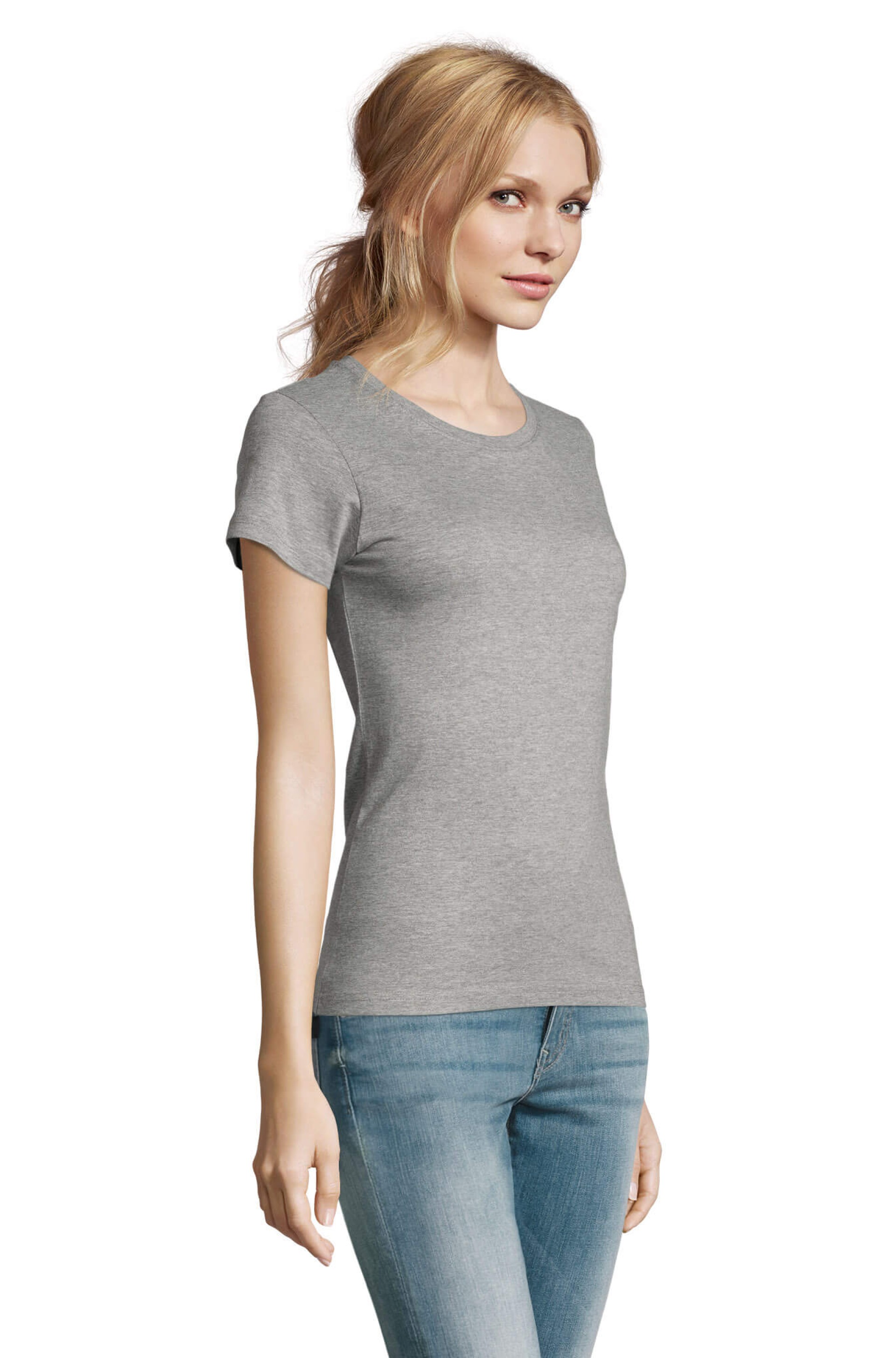 T-Shirt de Gola Redonta para Senhora - IMPERIAL