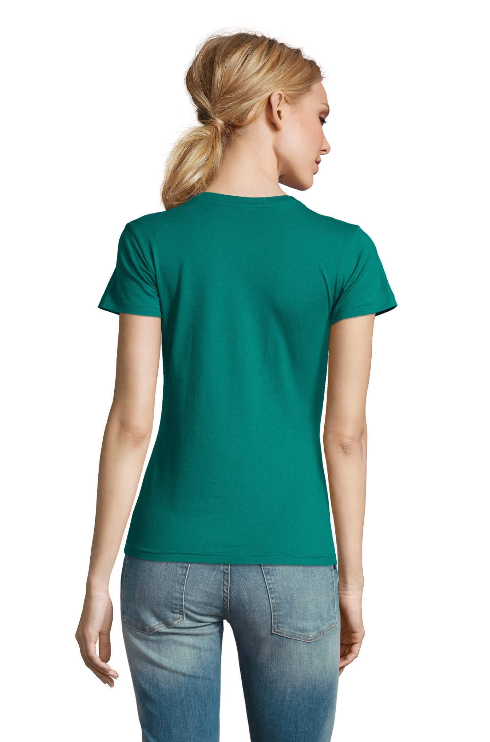 T-Shirt de Gola Redonta para Senhora - IMPERIAL