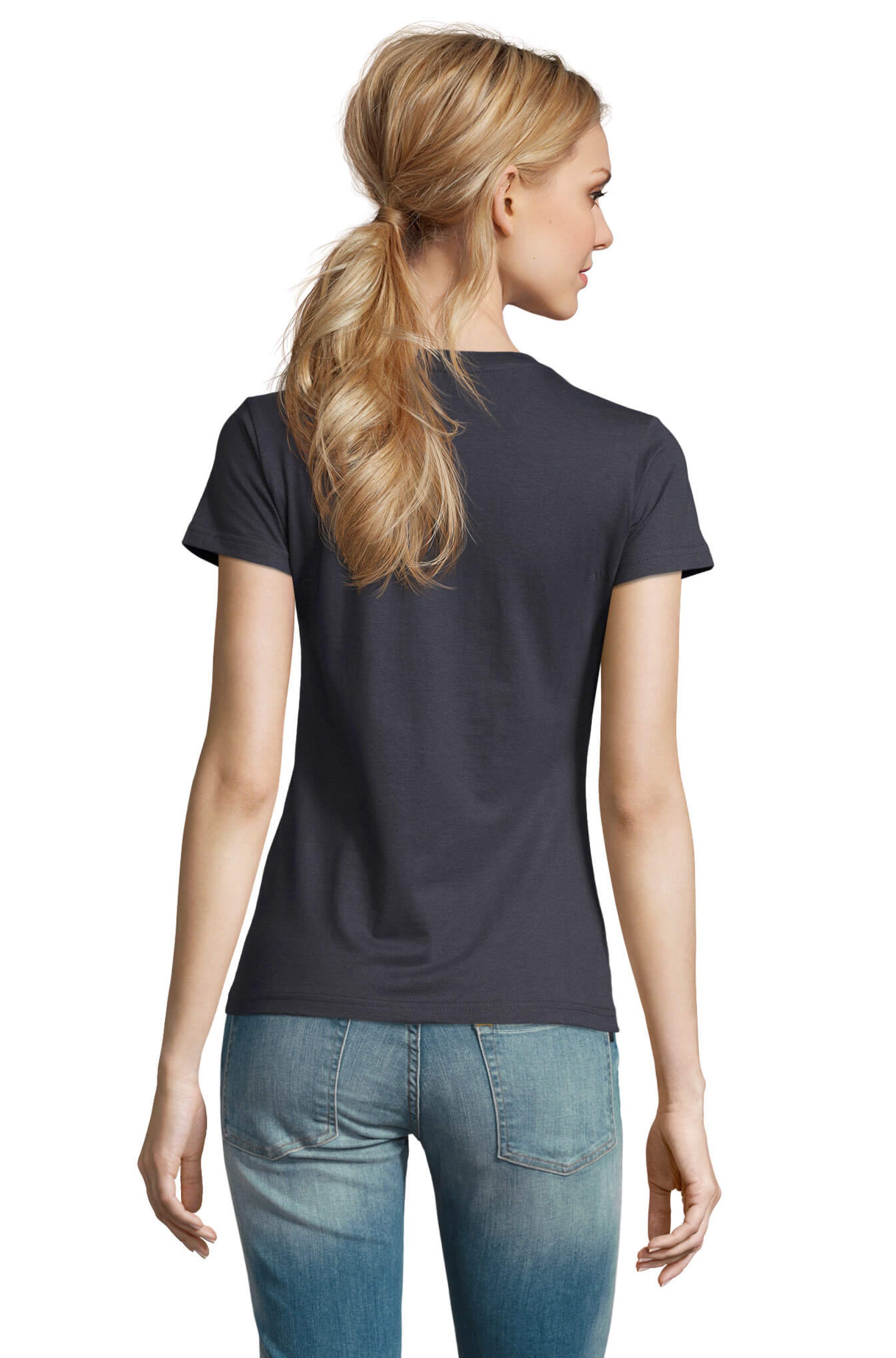 T-Shirt de Gola Redonta para Senhora - IMPERIAL