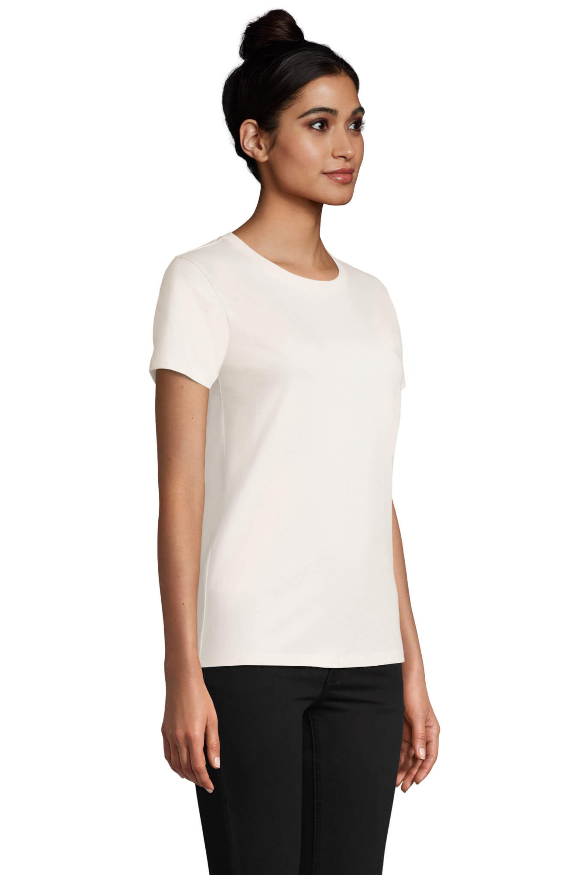 T-Shirt de Gola Redonta para Senhora - IMPERIAL