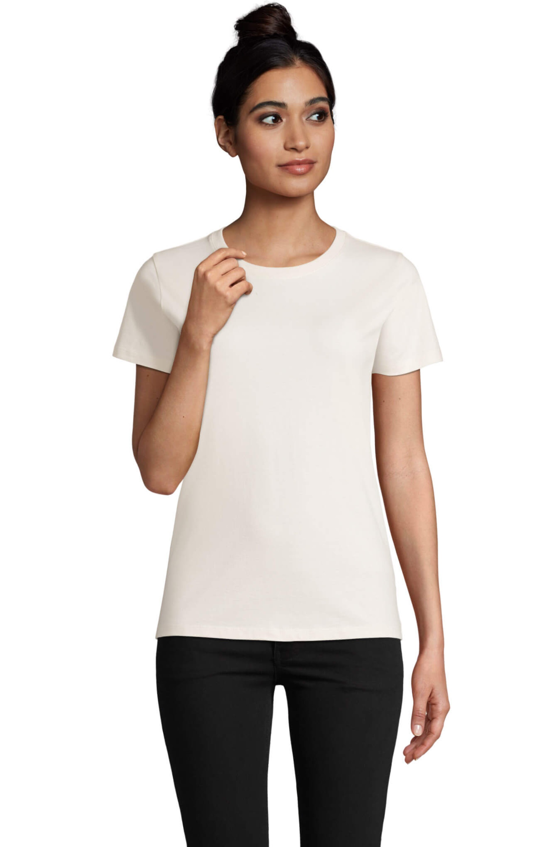 T-Shirt de Gola Redonta para Senhora - IMPERIAL