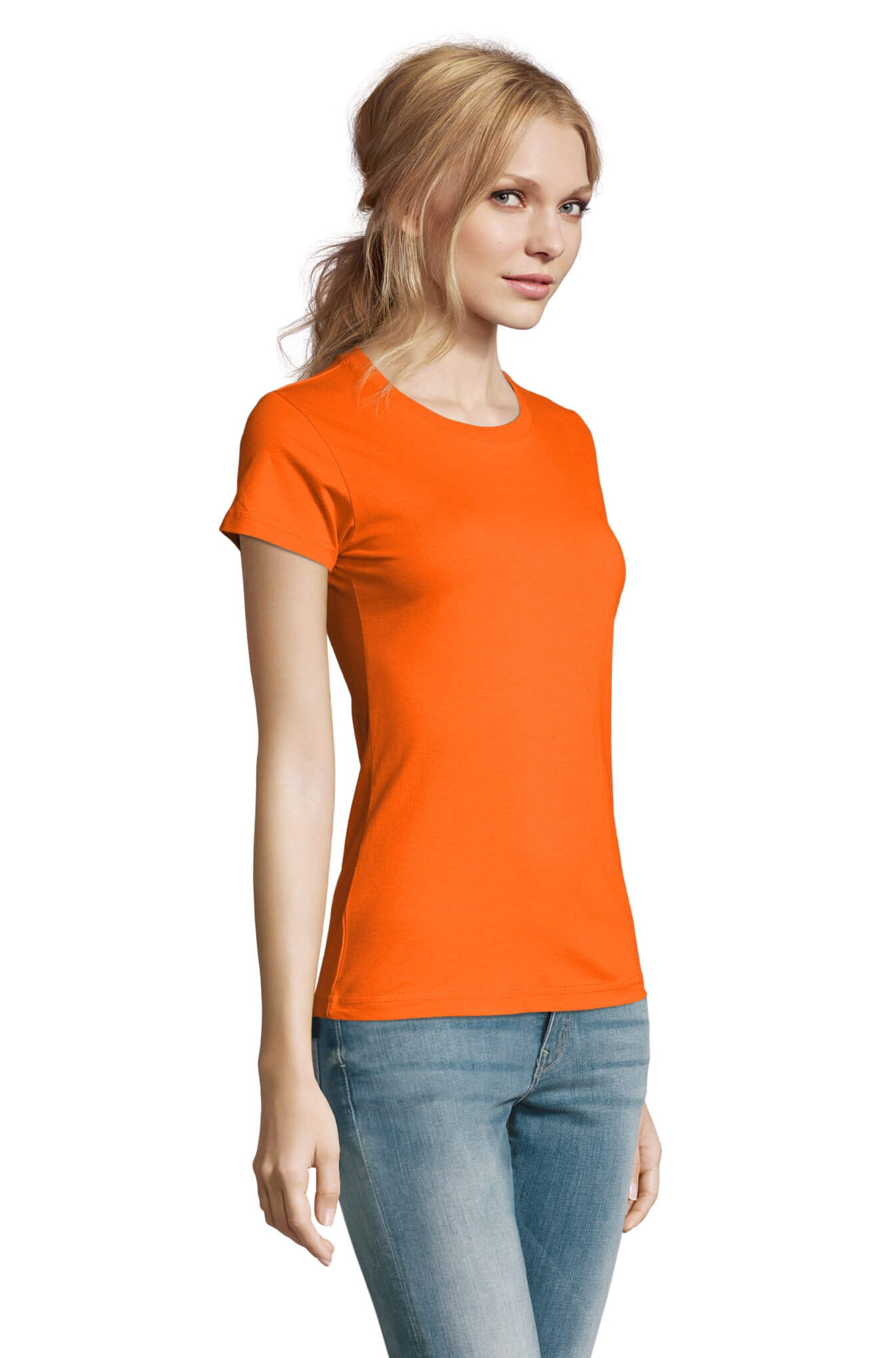 T-Shirt de Gola Redonta para Senhora - IMPERIAL