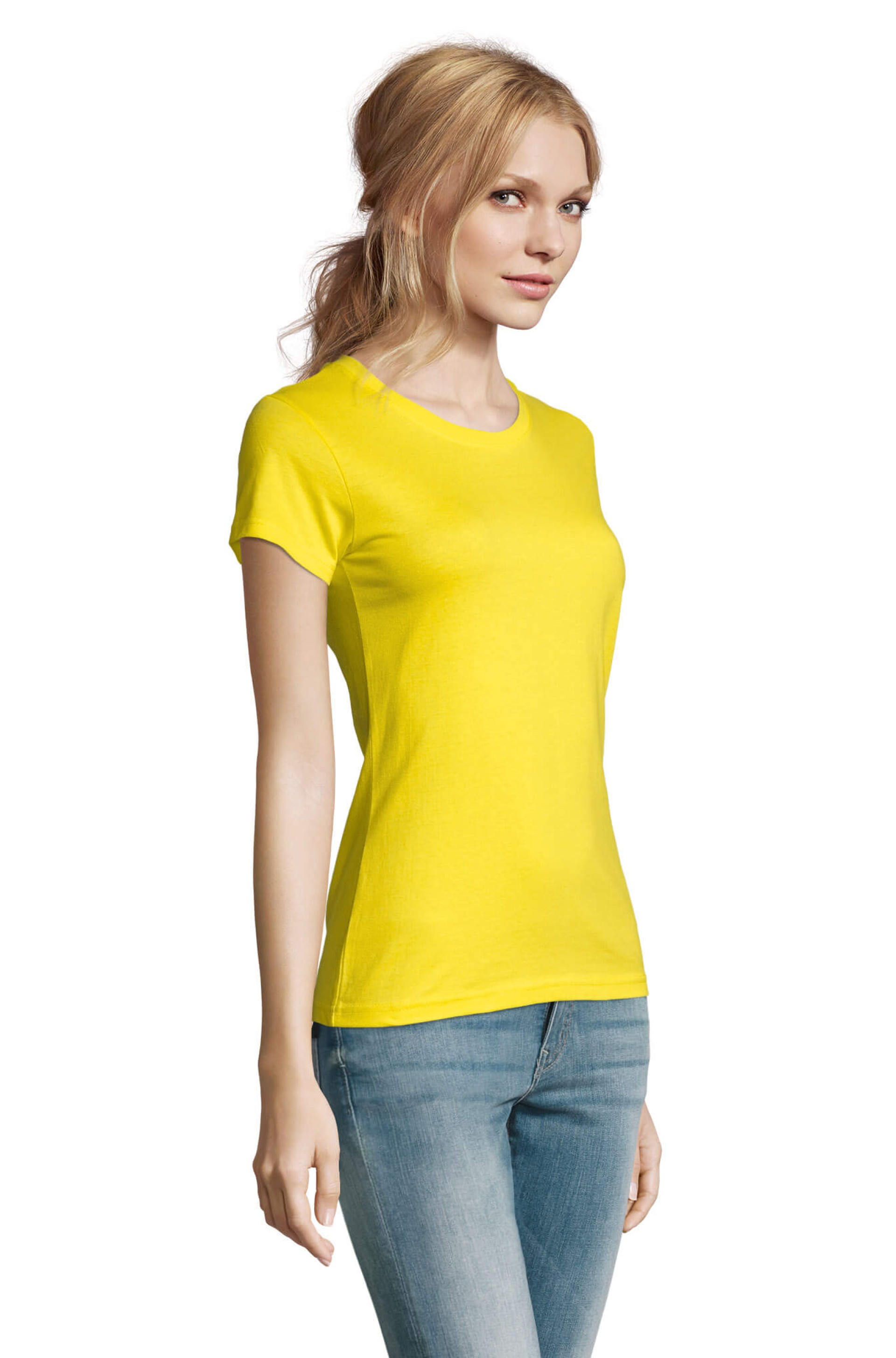T-Shirt de Gola Redonta para Senhora - IMPERIAL