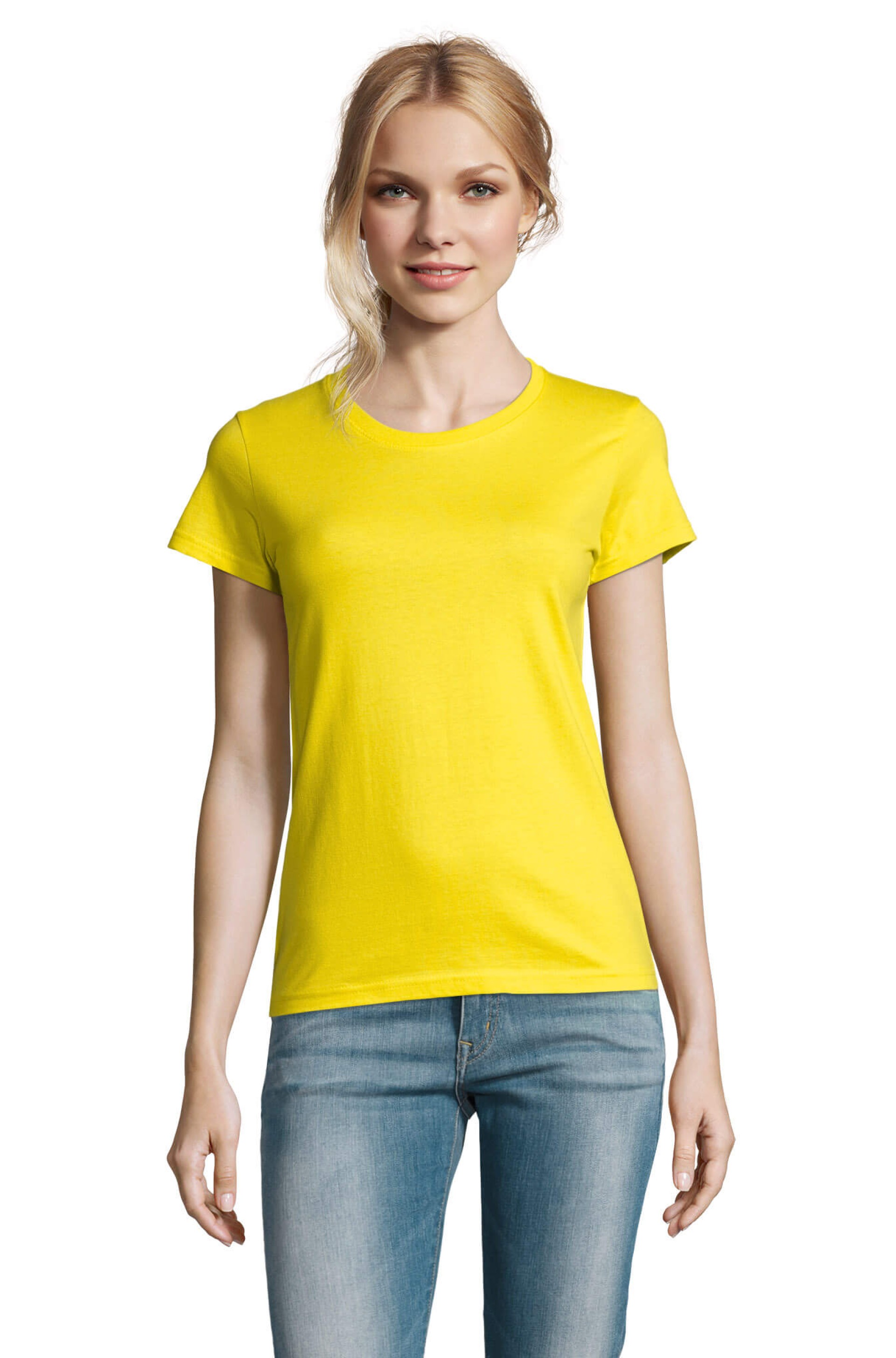 T-Shirt de Gola Redonta para Senhora - IMPERIAL