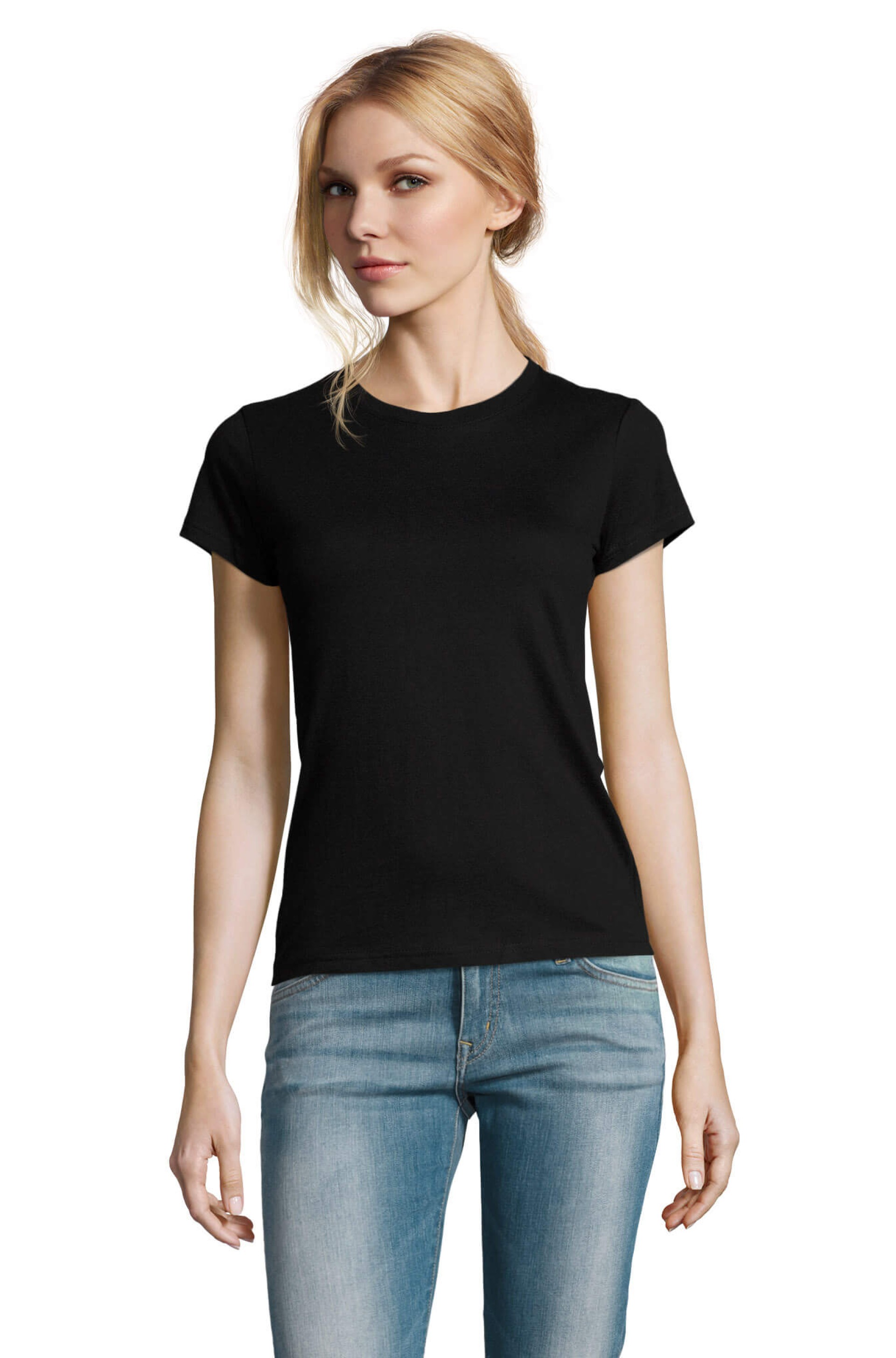 T-Shirt de Gola Redonta para Senhora - IMPERIAL