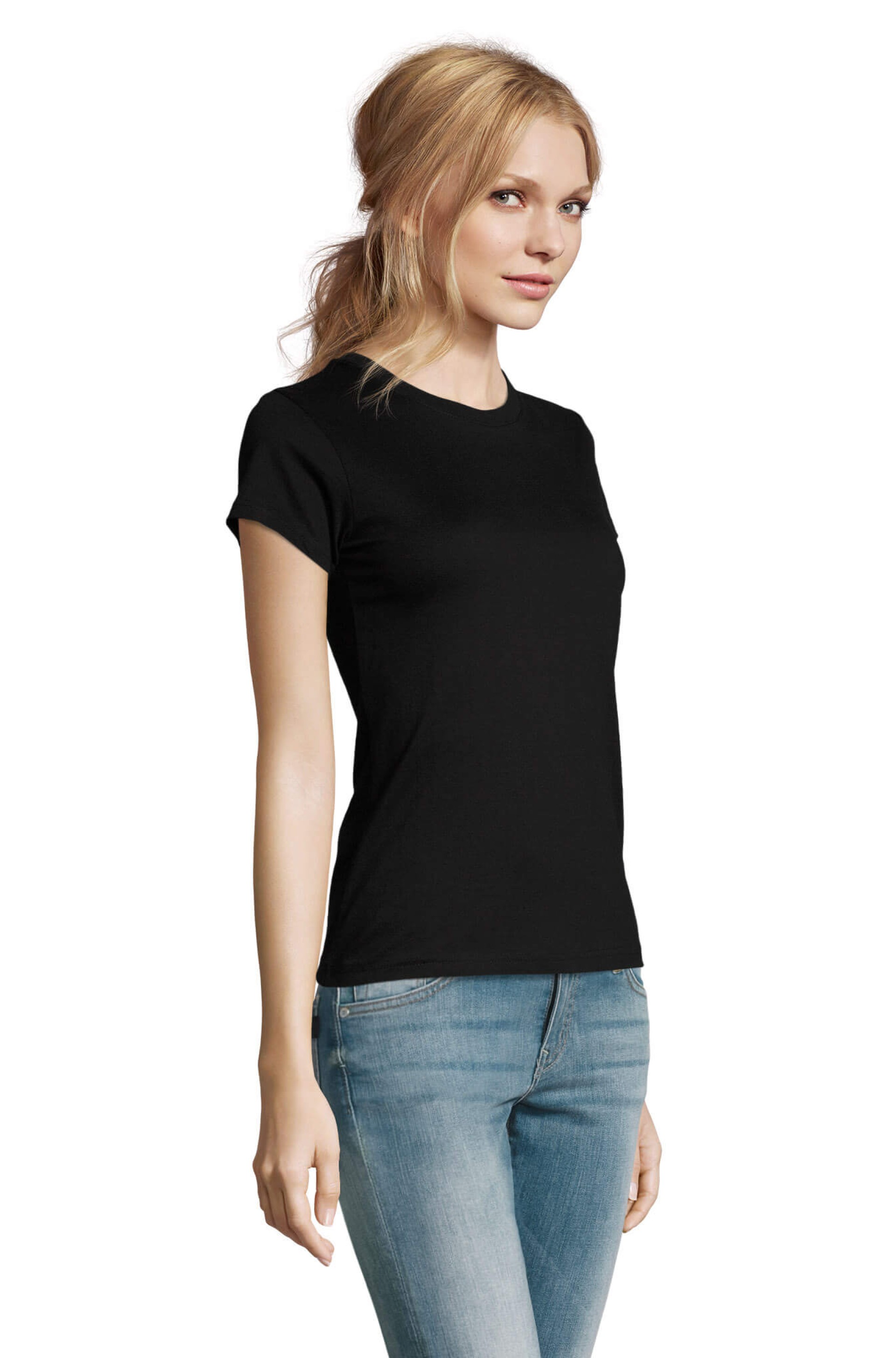 T-Shirt de Gola Redonta para Senhora - IMPERIAL