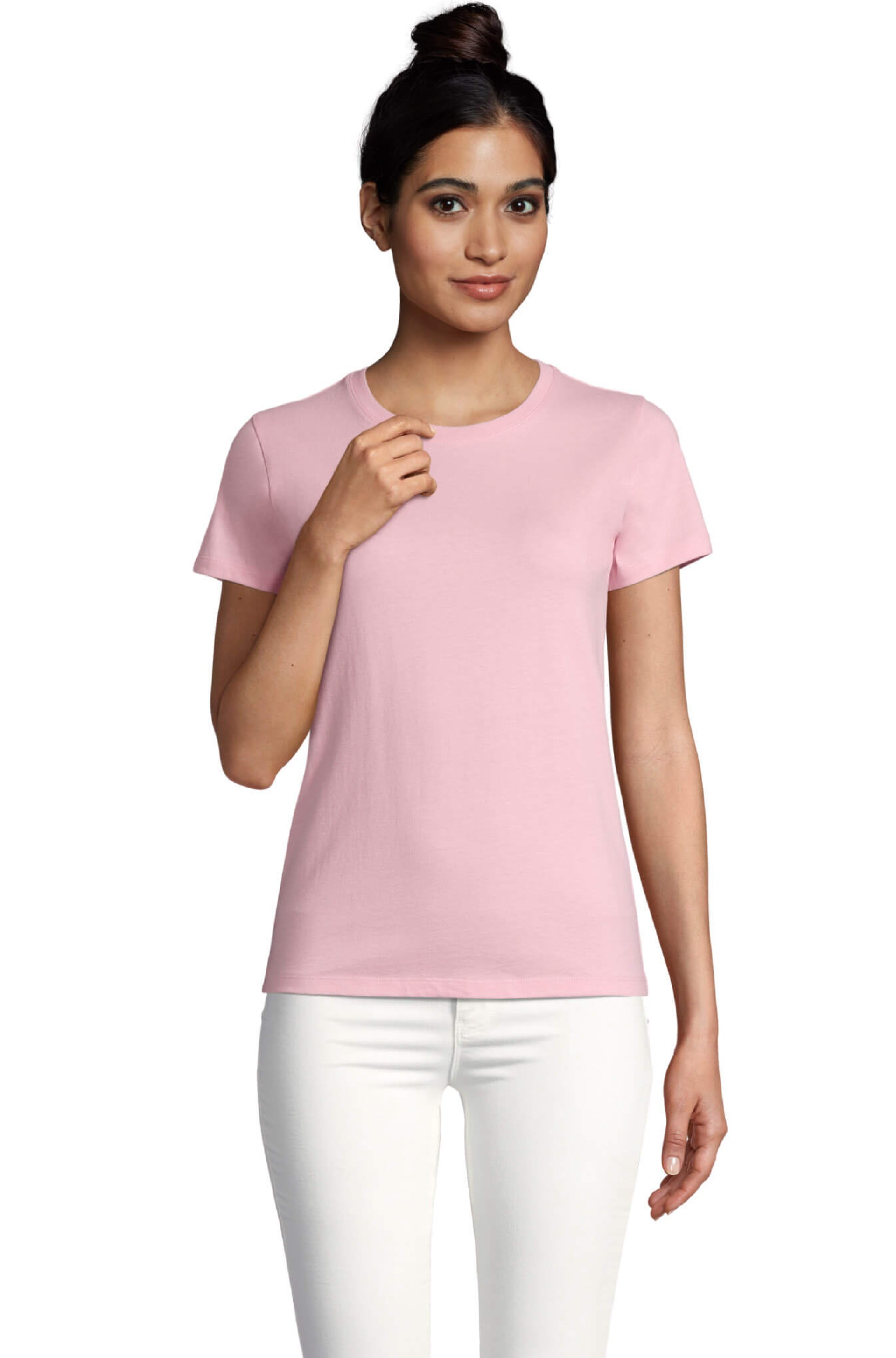T-Shirt de Gola Redonta para Senhora - IMPERIAL