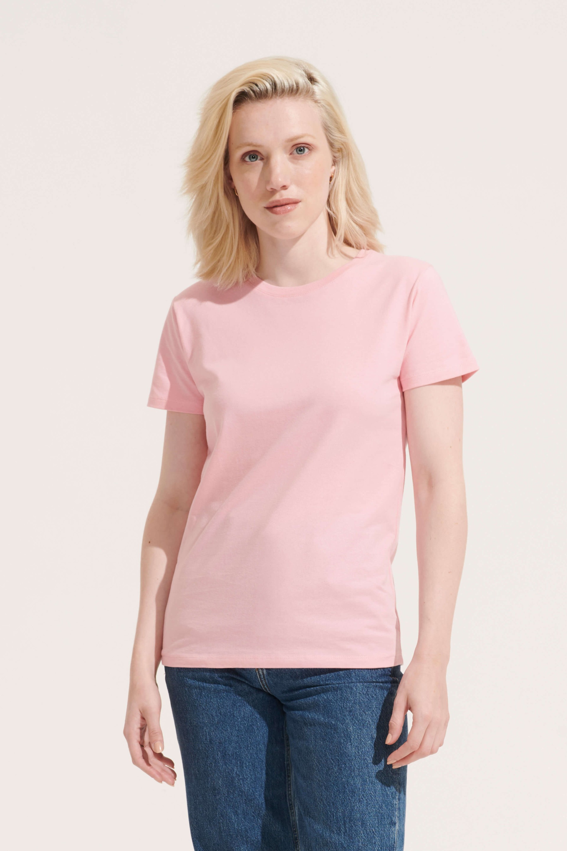 T-Shirt de Gola Redonta para Senhora - IMPERIAL