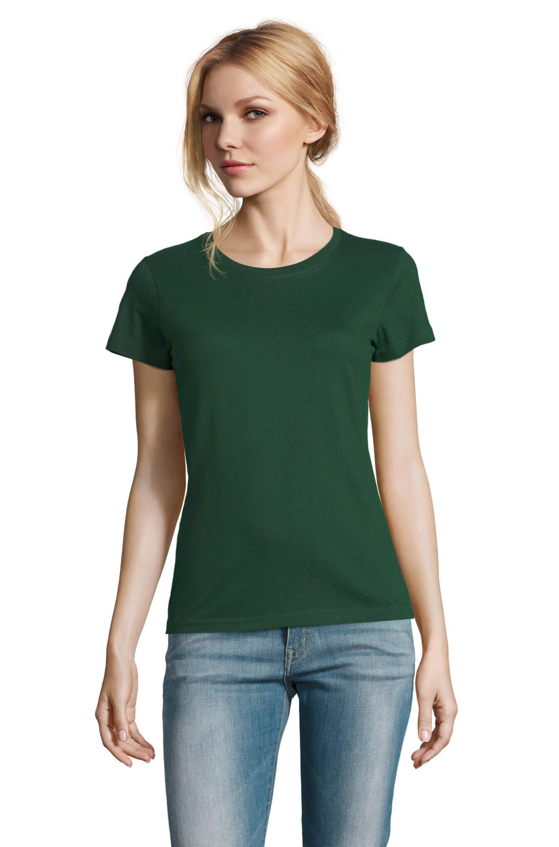 T-Shirt de Gola Redonta para Senhora - IMPERIAL