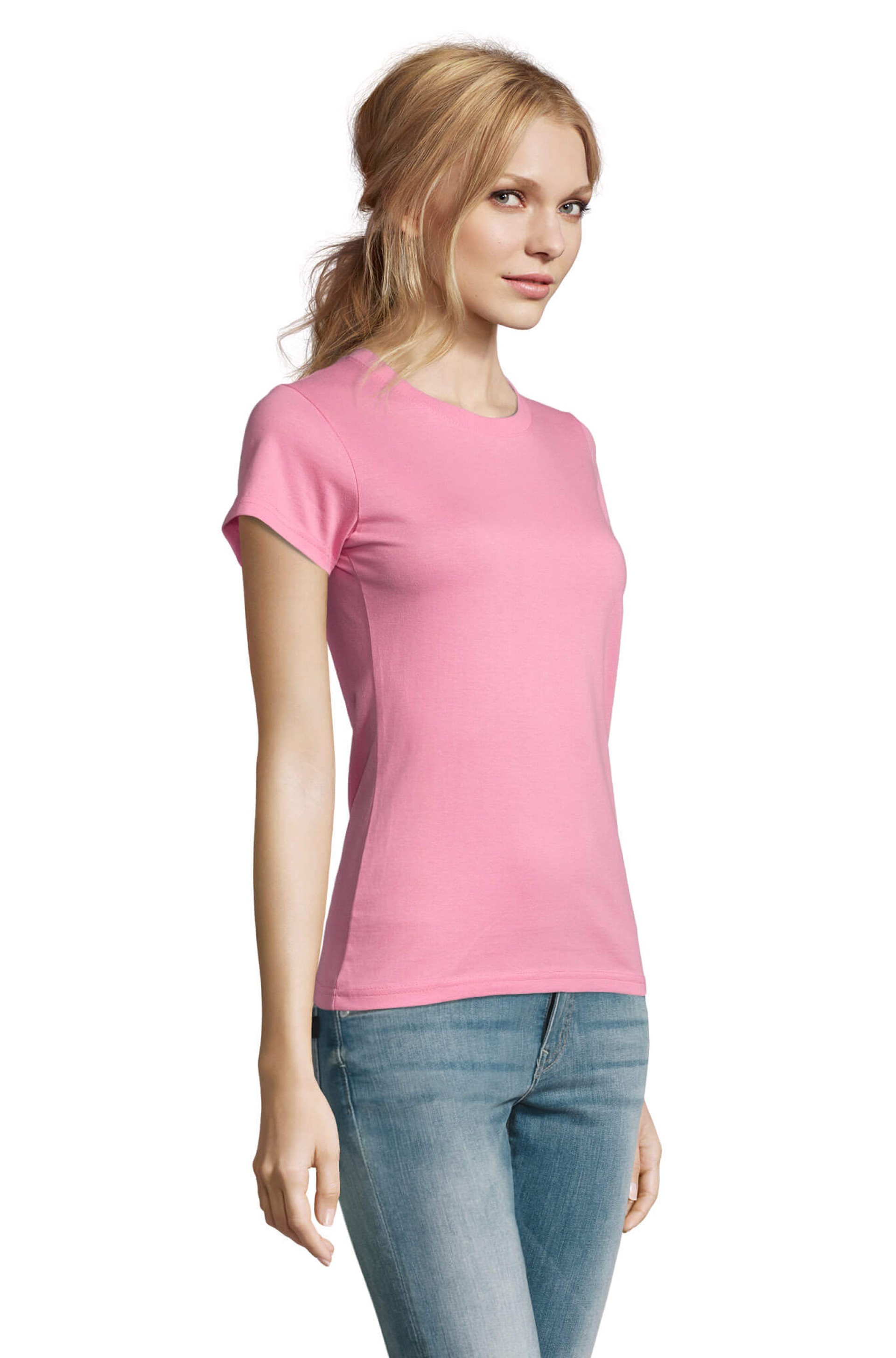 T-Shirt de Gola Redonta para Senhora - IMPERIAL