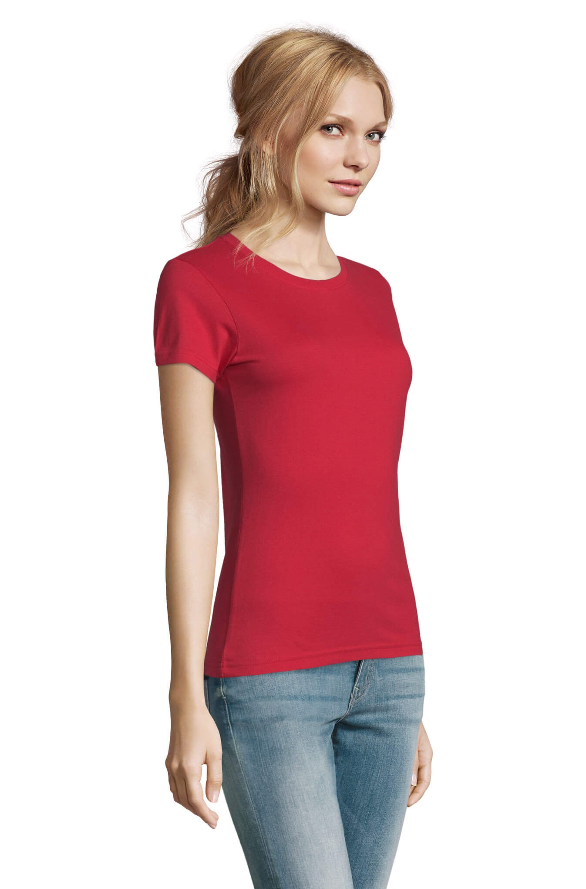 T-Shirt de Gola Redonta para Senhora - IMPERIAL
