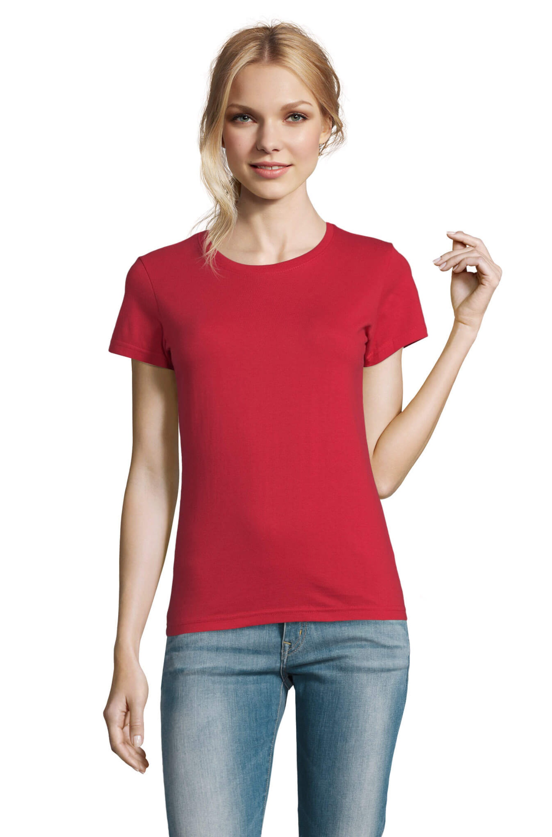 T-Shirt de Gola Redonta para Senhora - IMPERIAL