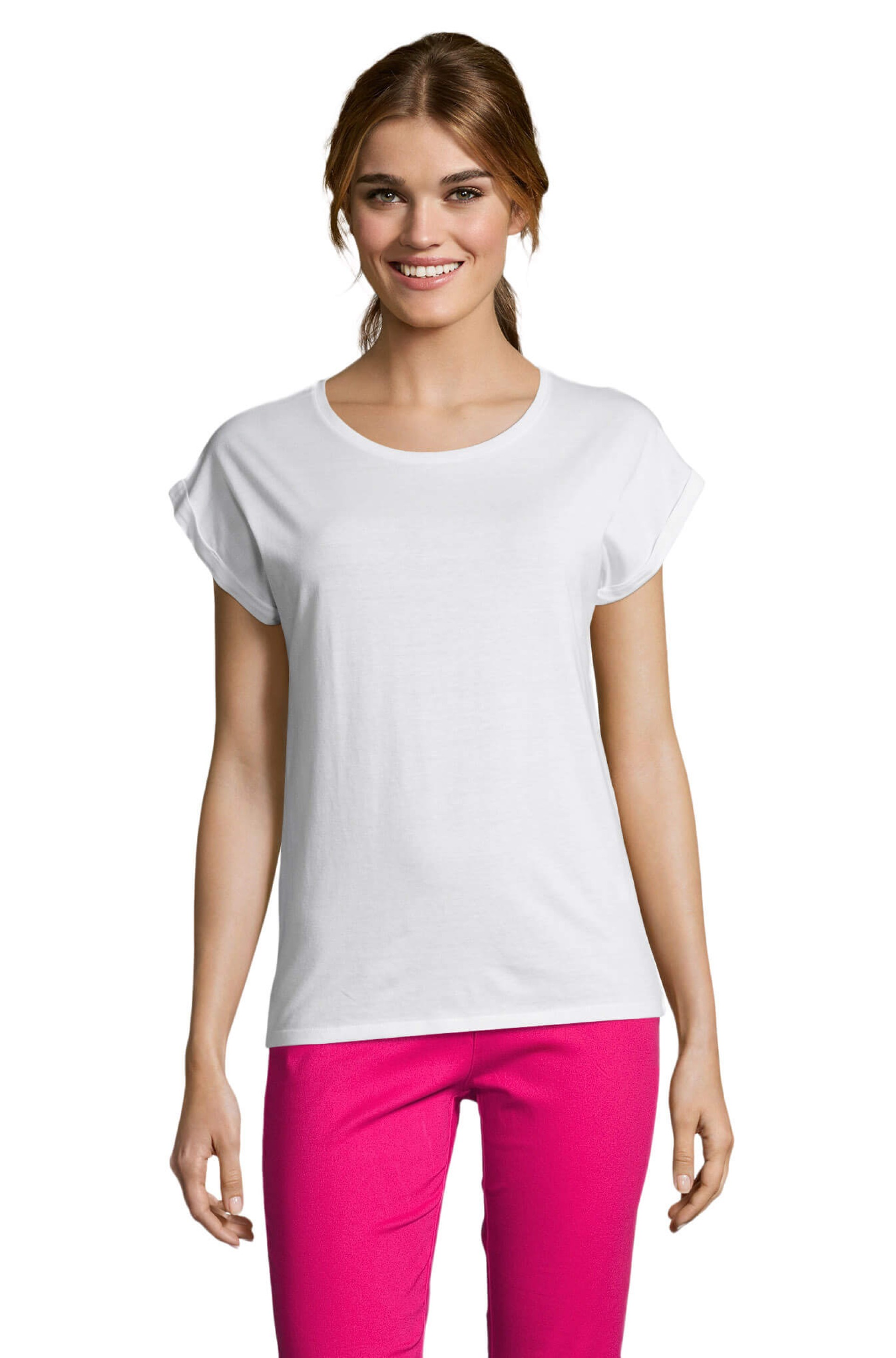 T-Shirt de gola redonda - MELBA