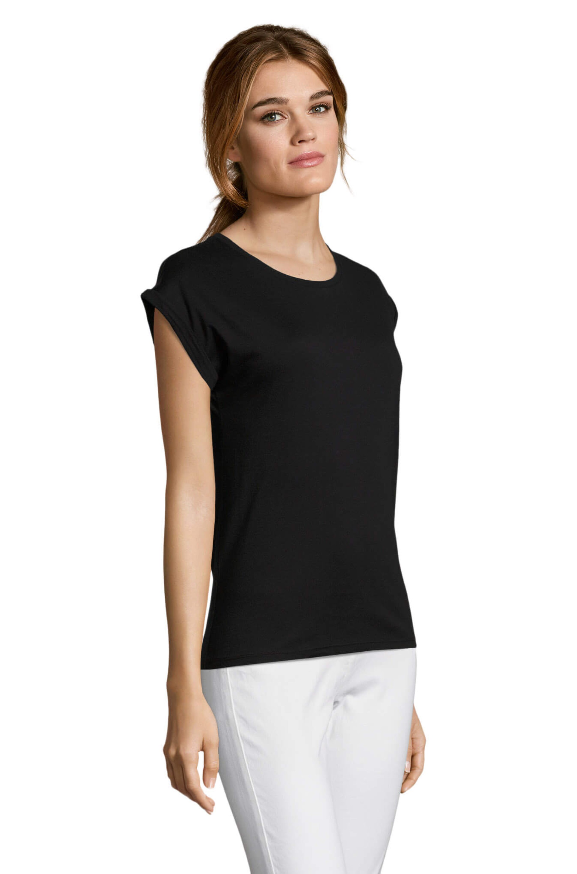 T-Shirt de gola redonda - MELBA
