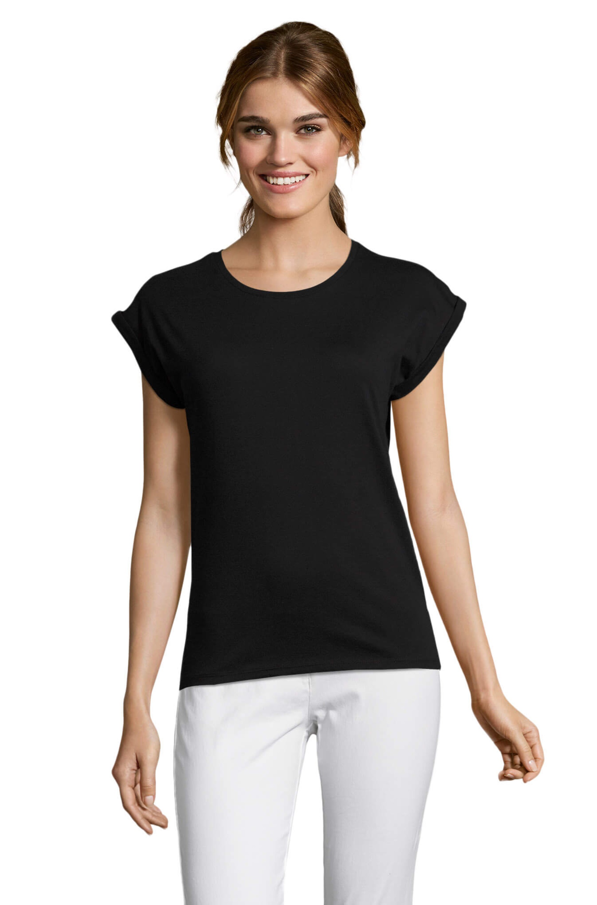 T-Shirt de gola redonda - MELBA