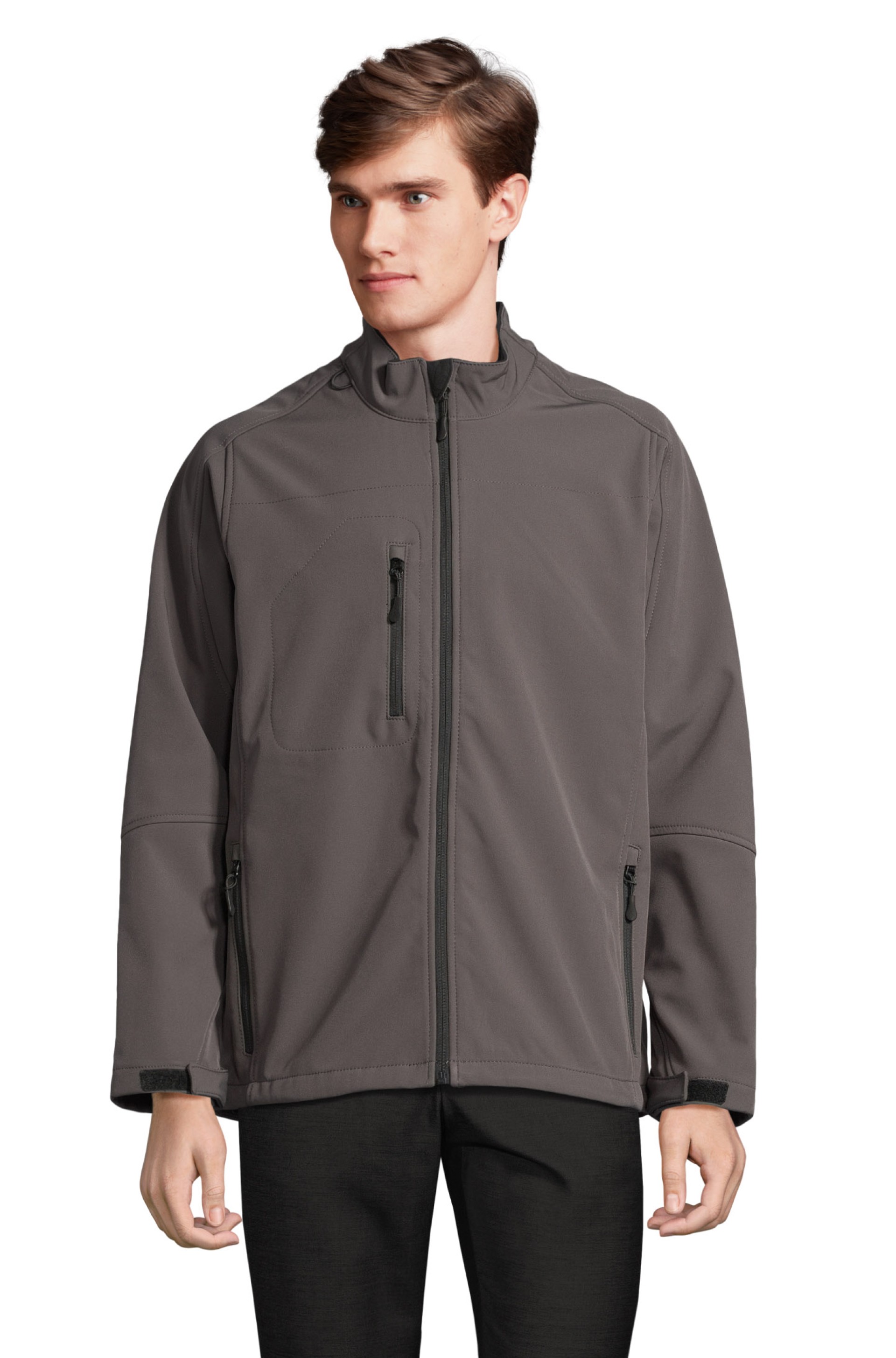 Softshell com fecho para homem - RELAX