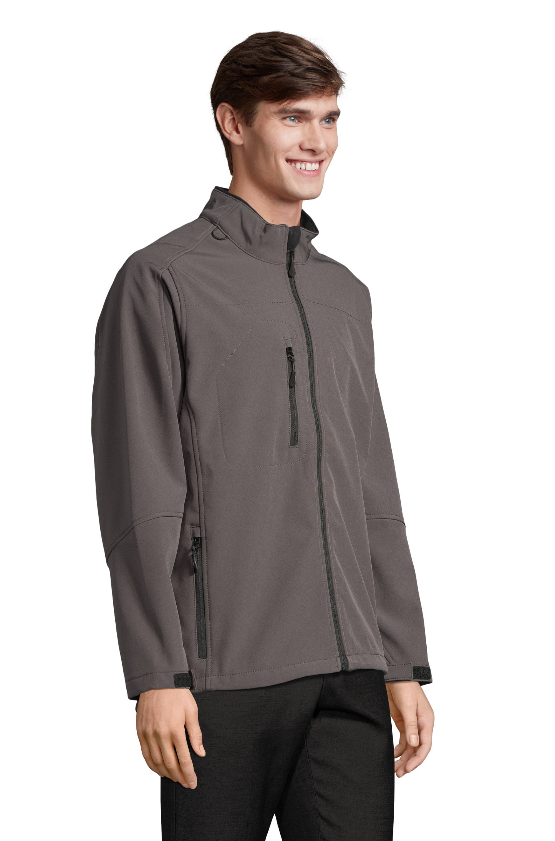 Softshell com fecho para homem - RELAX