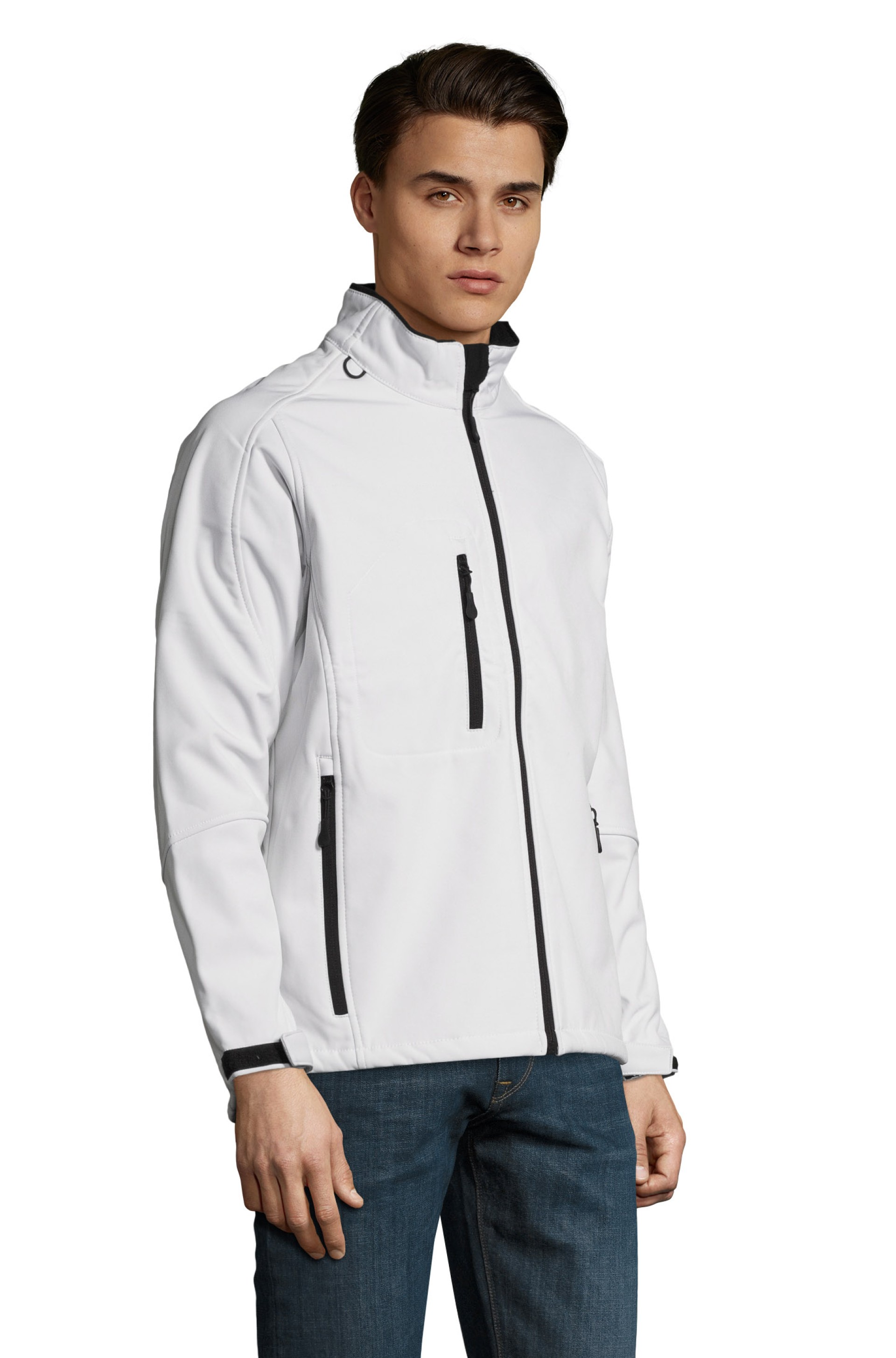Softshell com fecho para homem - RELAX