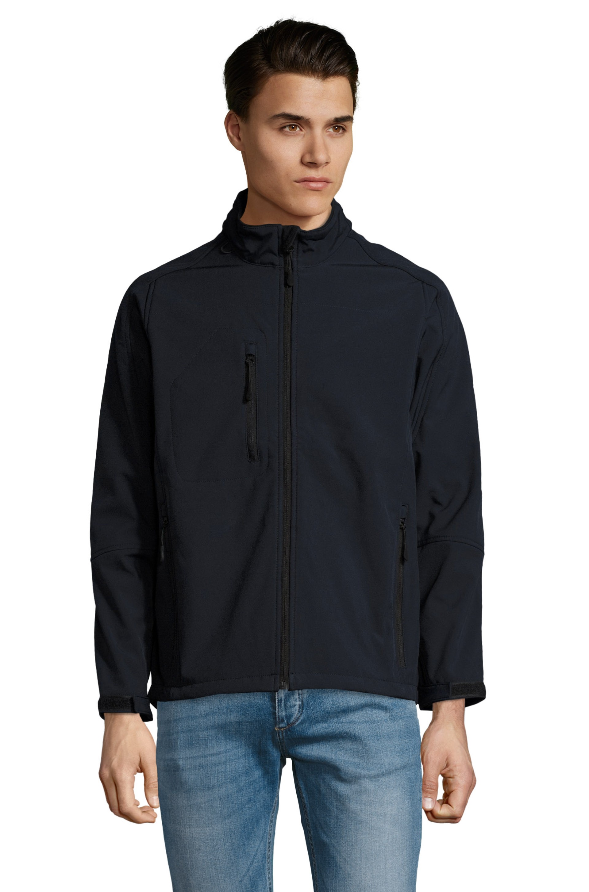 Softshell com fecho para homem - RELAX
