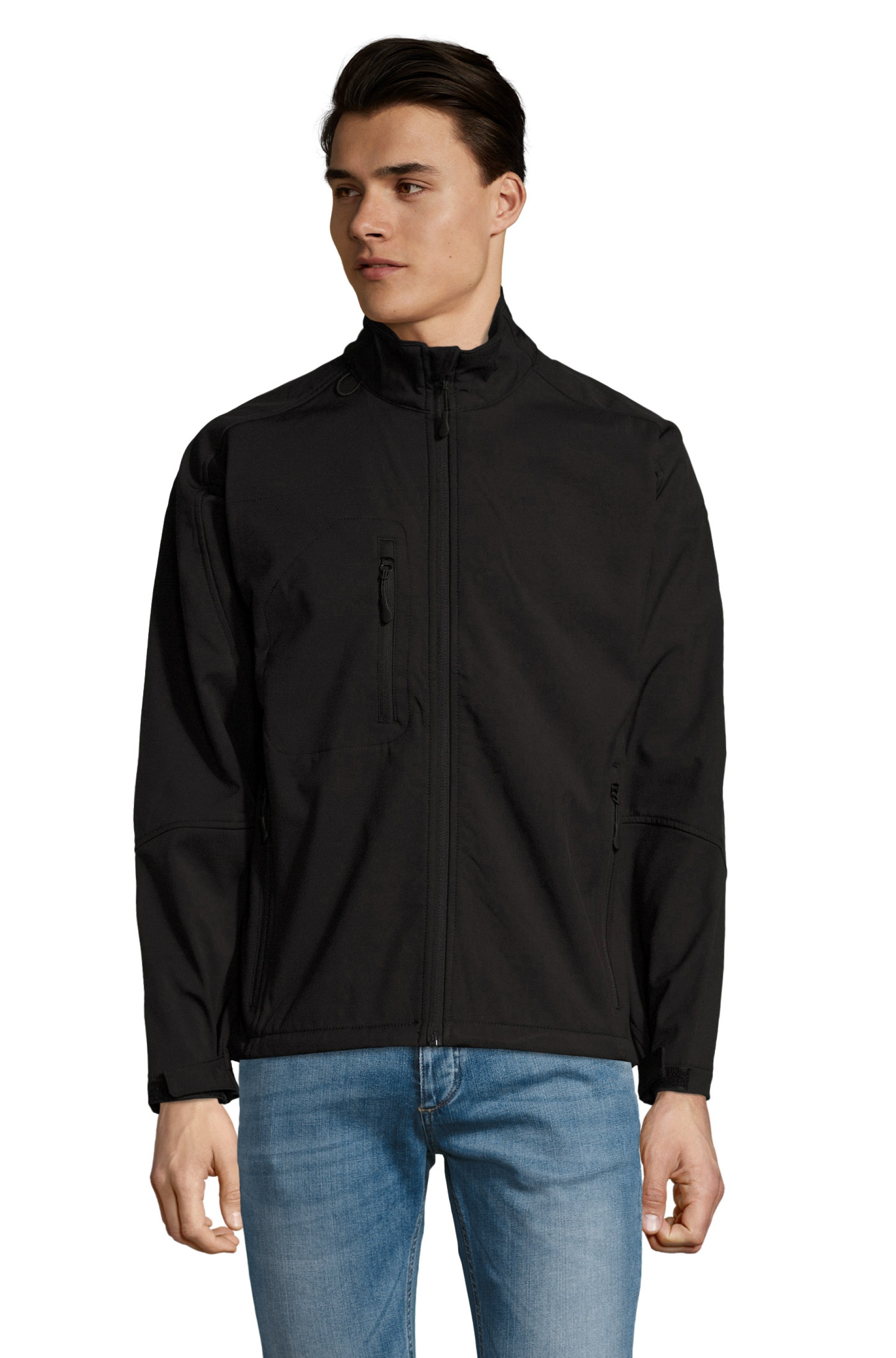 Softshell com fecho para homem - RELAX