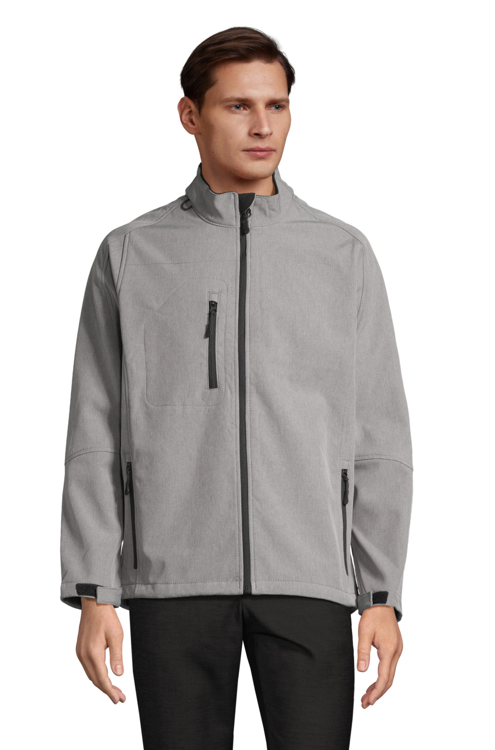 Softshell com fecho para homem - RELAX