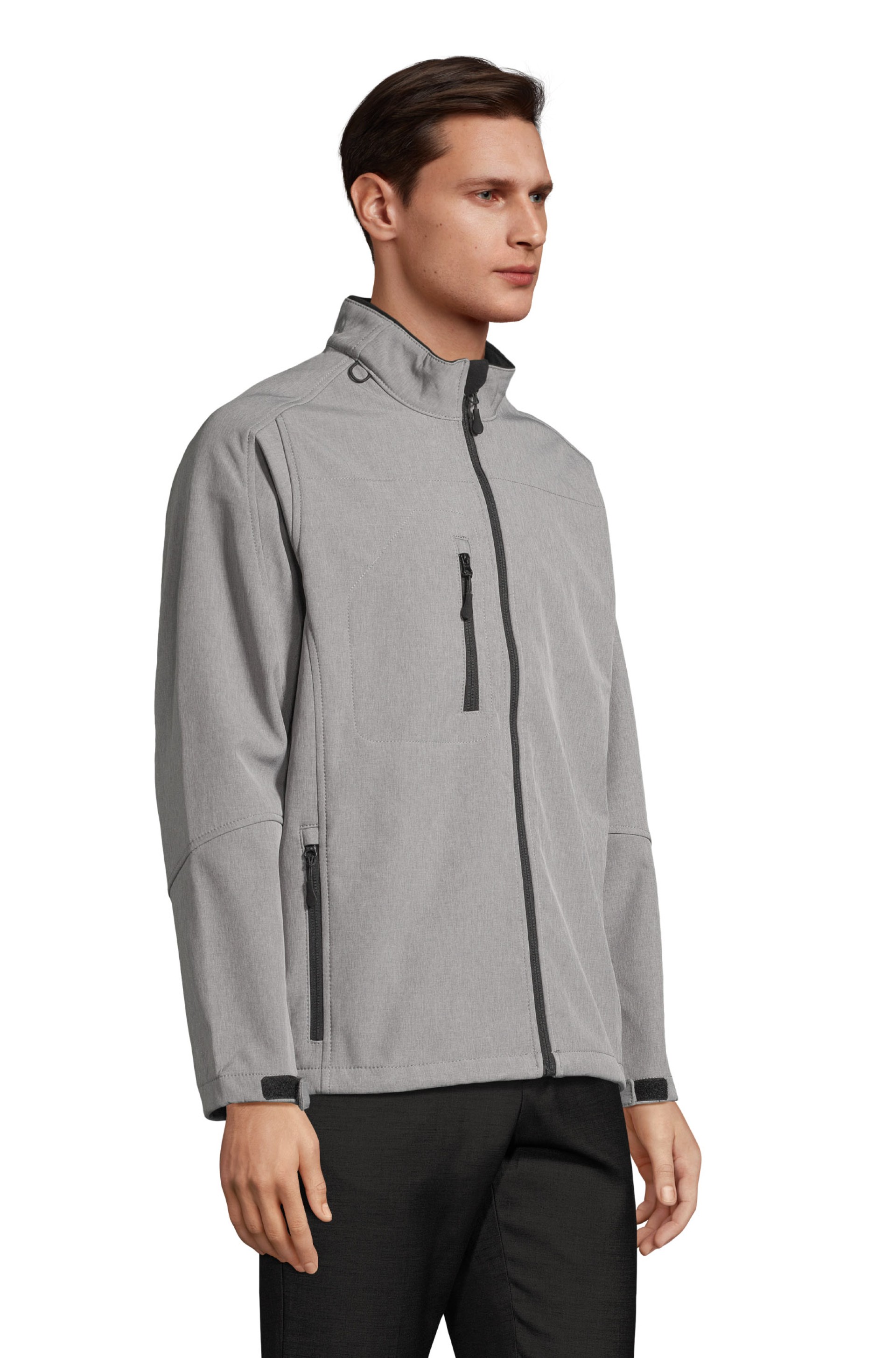 Softshell com fecho para homem - RELAX