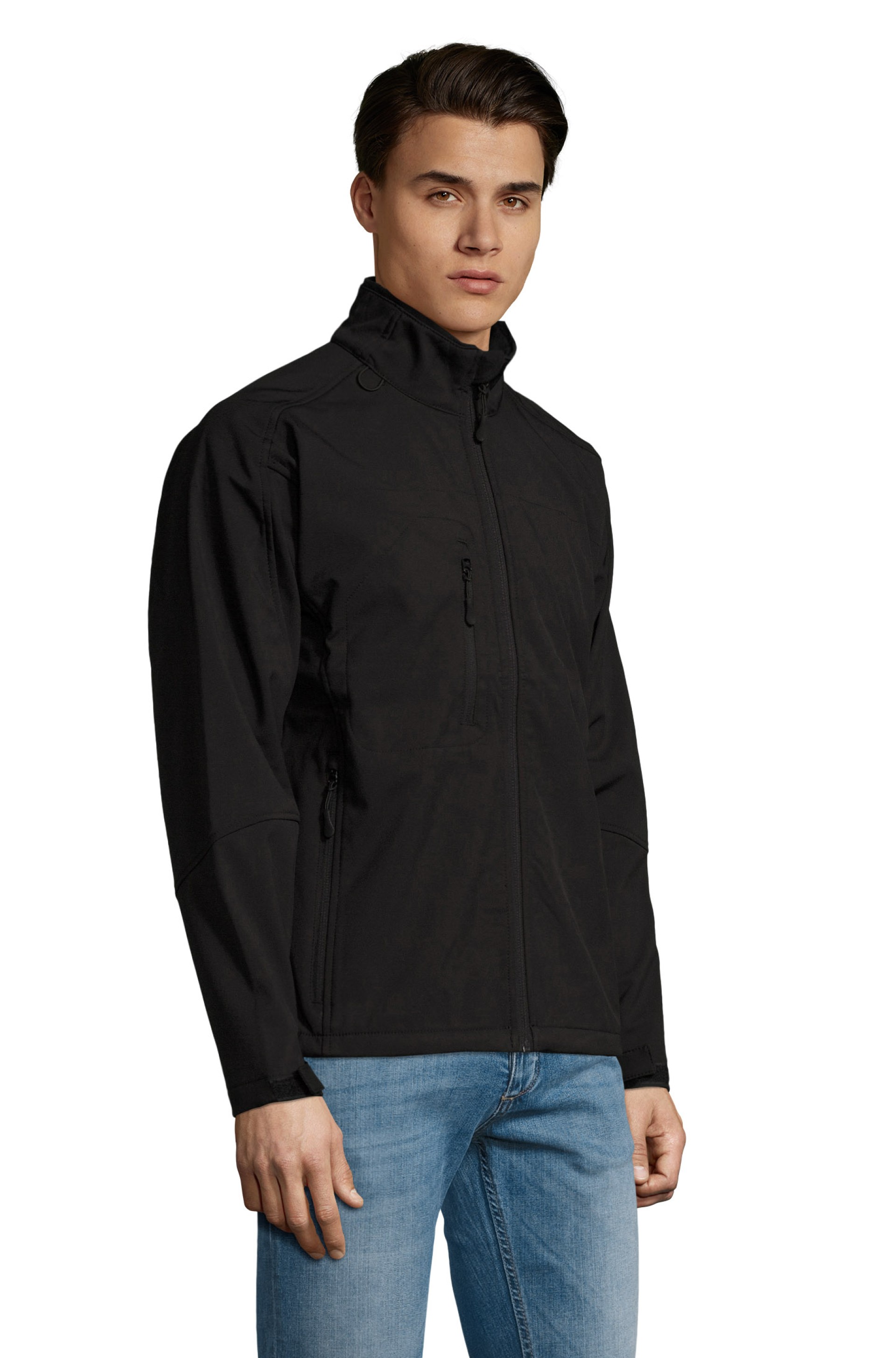 Softshell com fecho para homem - RELAX
