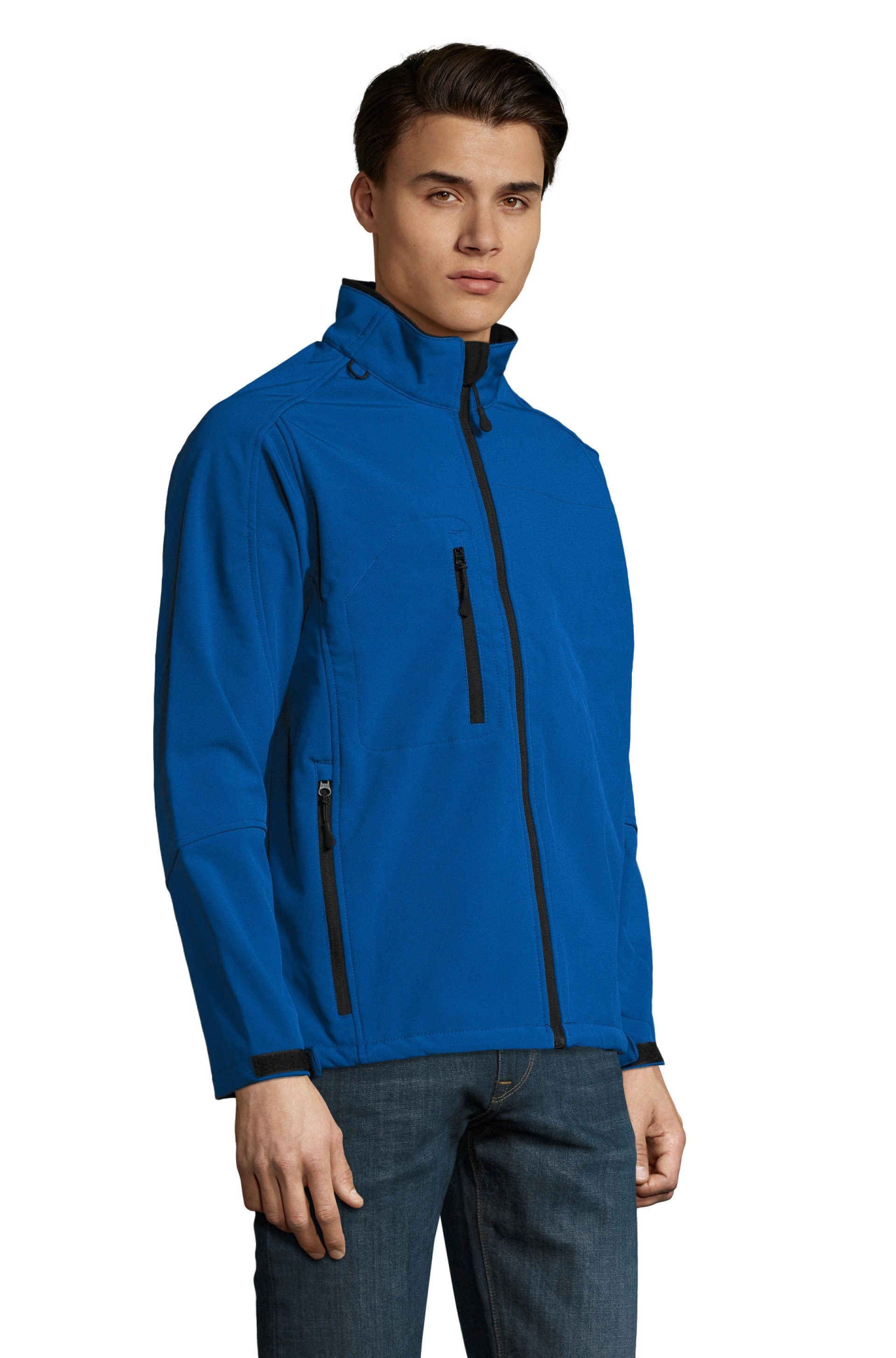 Softshell com fecho para homem - RELAX