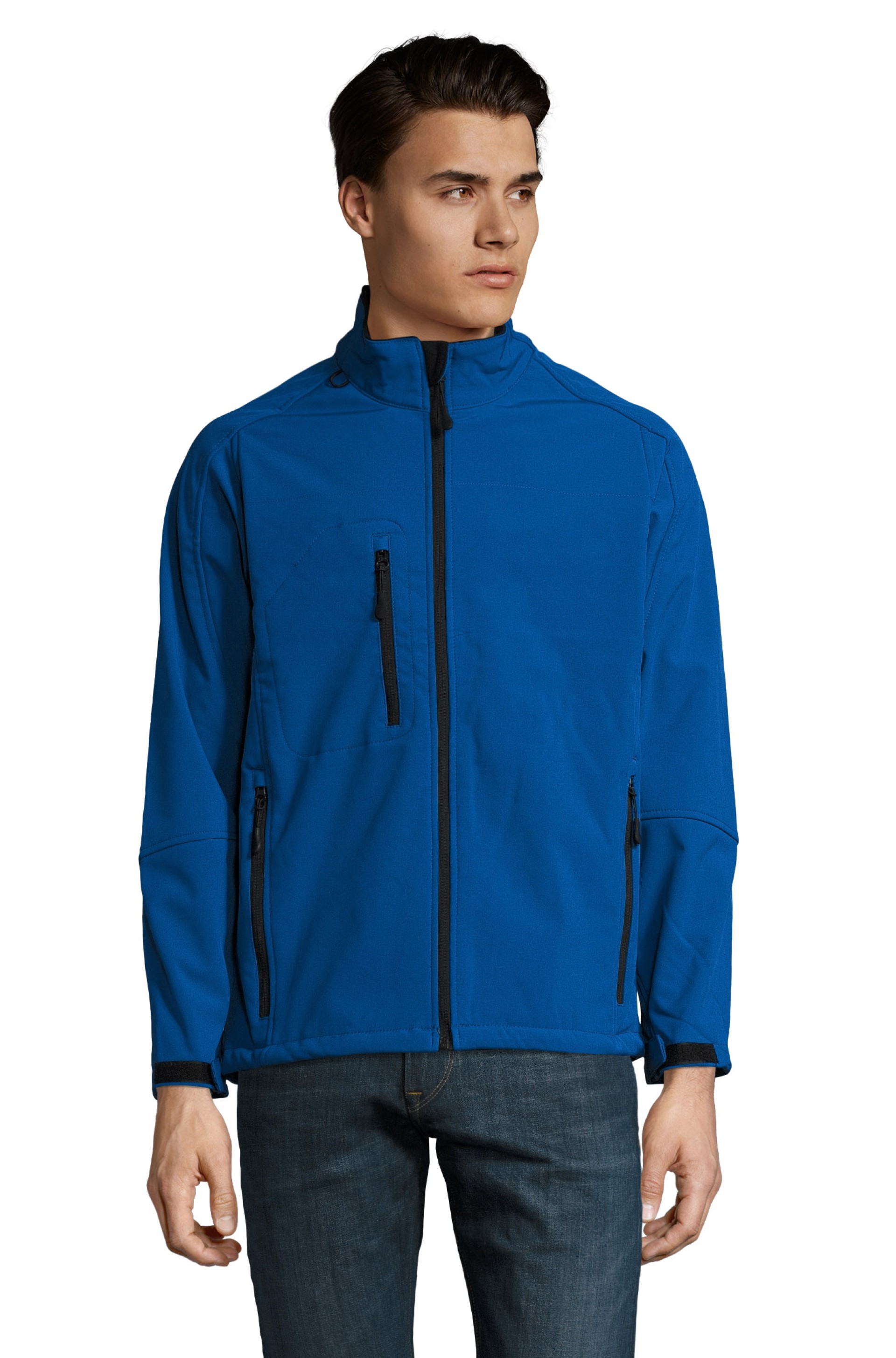 Softshell com fecho para homem - RELAX