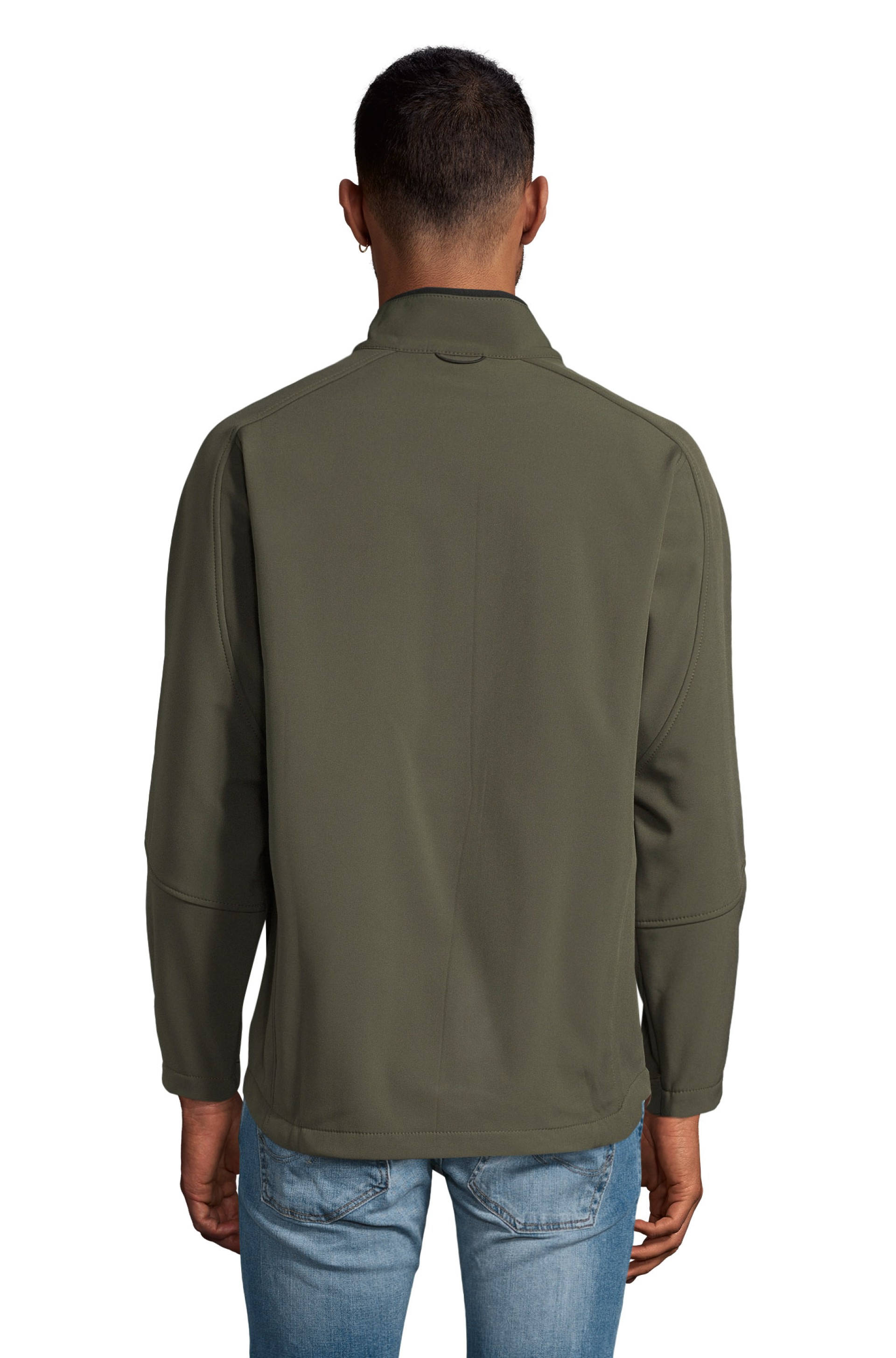 Softshell com fecho para homem - RELAX