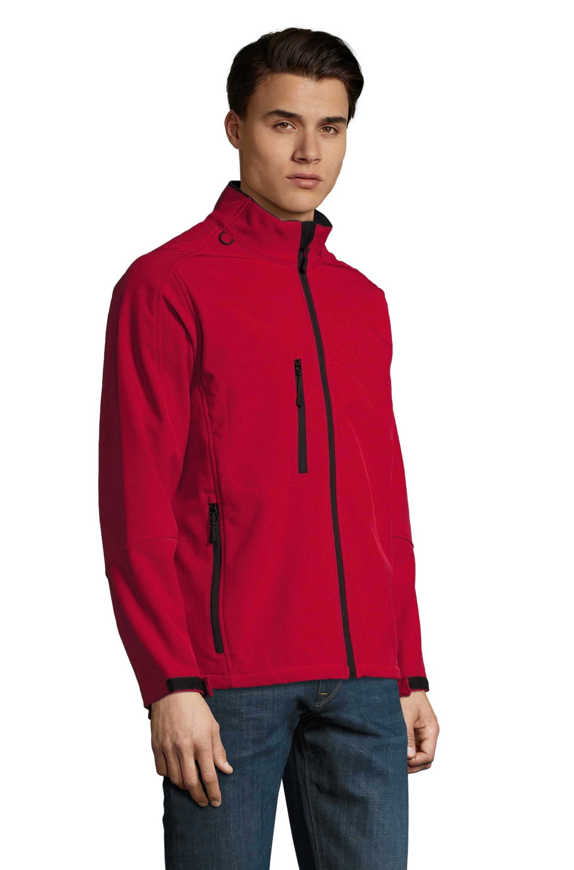 Softshell com fecho para homem - RELAX