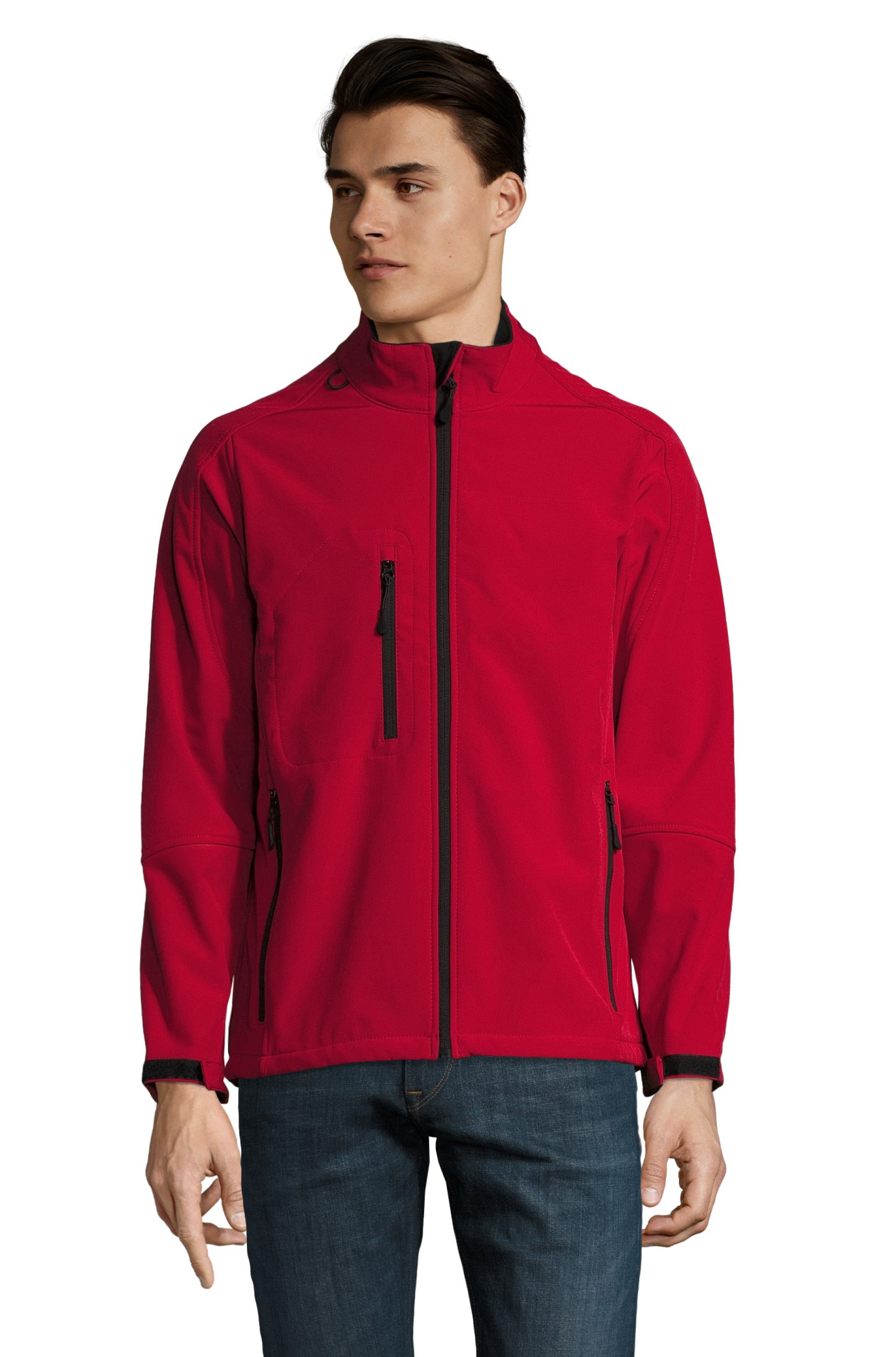 Softshell com fecho para homem - RELAX