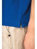 Polo eco-responsável em malha piqué de homem