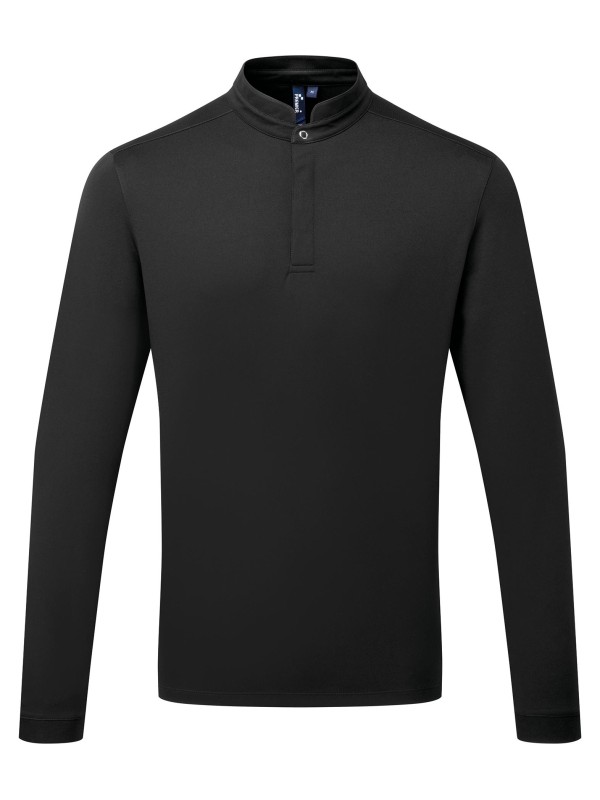 Polo de Chef Coolchecker Essential de manga comprida