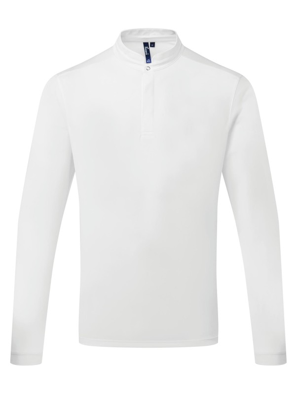 Polo de Chef Coolchecker Essential de manga comprida