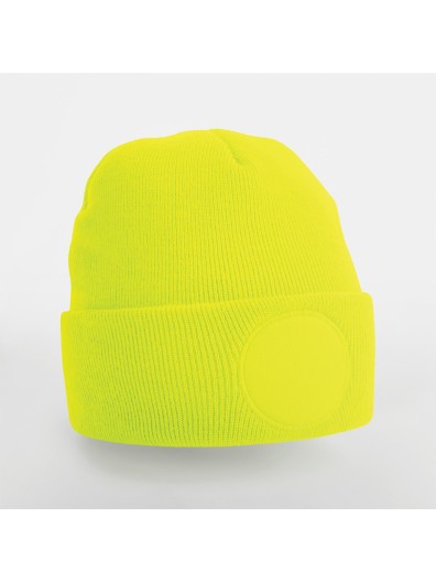 Gorro com patch redondo