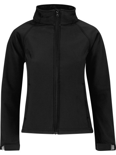 Casaco softshell de senhora com capuz - CGJW937