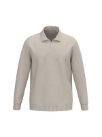Camisola com gola tipo polo