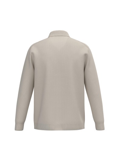 Camisola com gola tipo polo